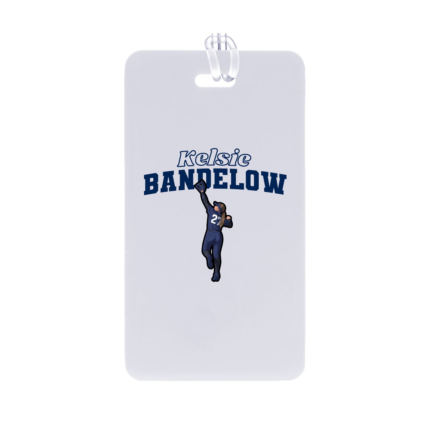 Bag Tag — Name Arch in Classic