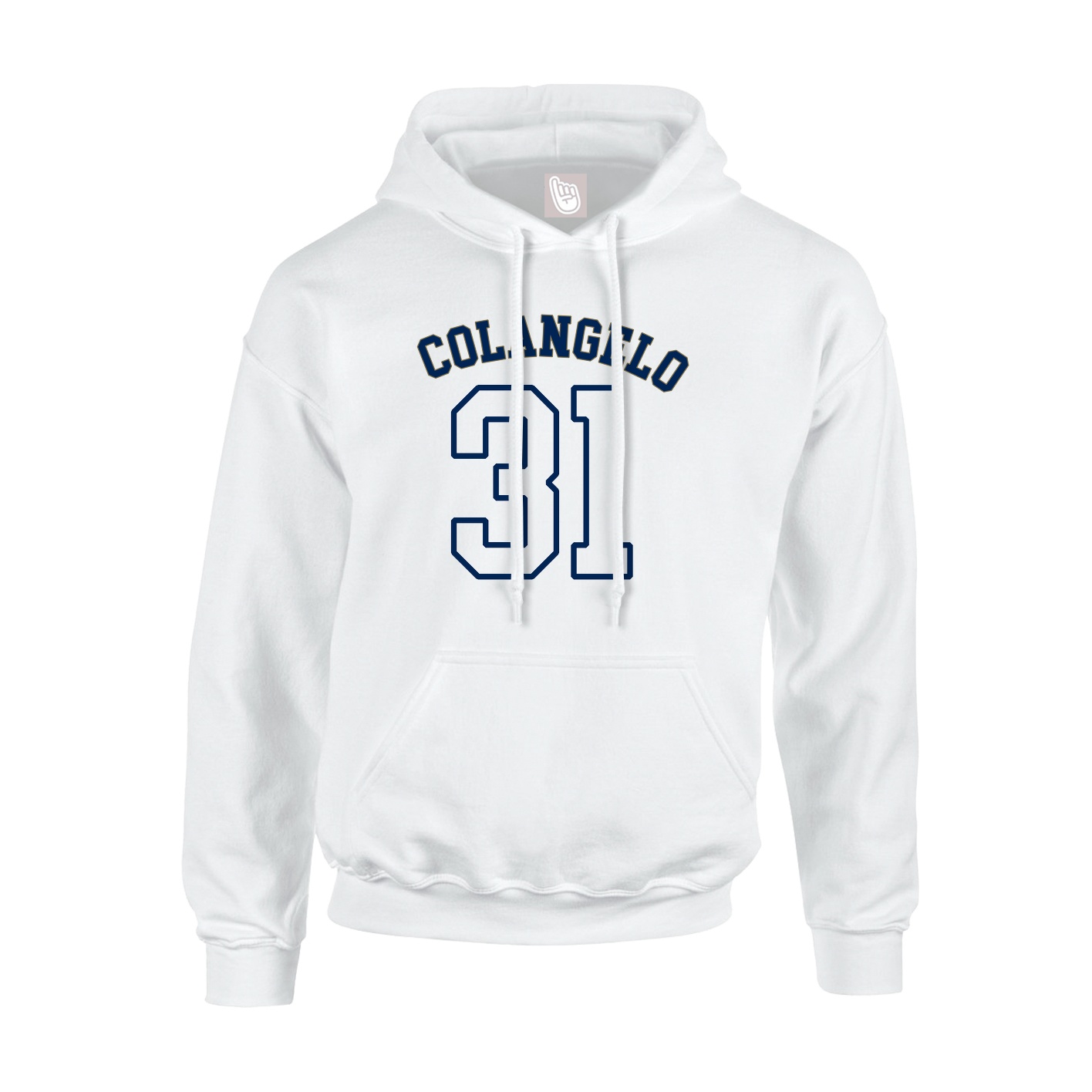 Hoodie — Shirsey Arch in White