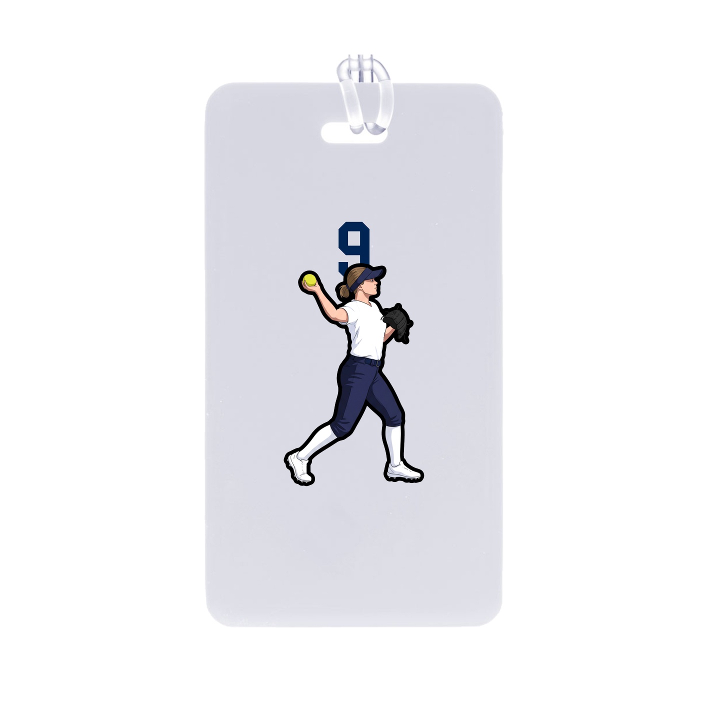 Bag Tag — Number Top in Classic
