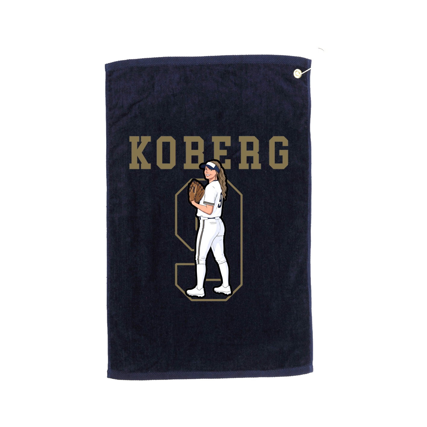 Golf Towel — Shirsey in Navy