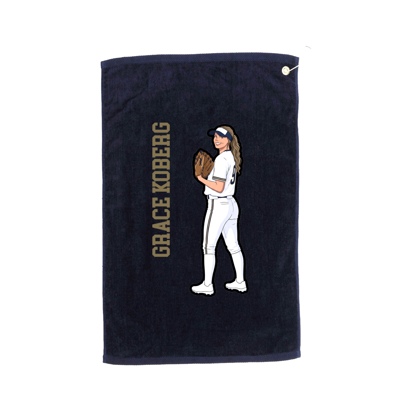 Terry Velour Golf Towel