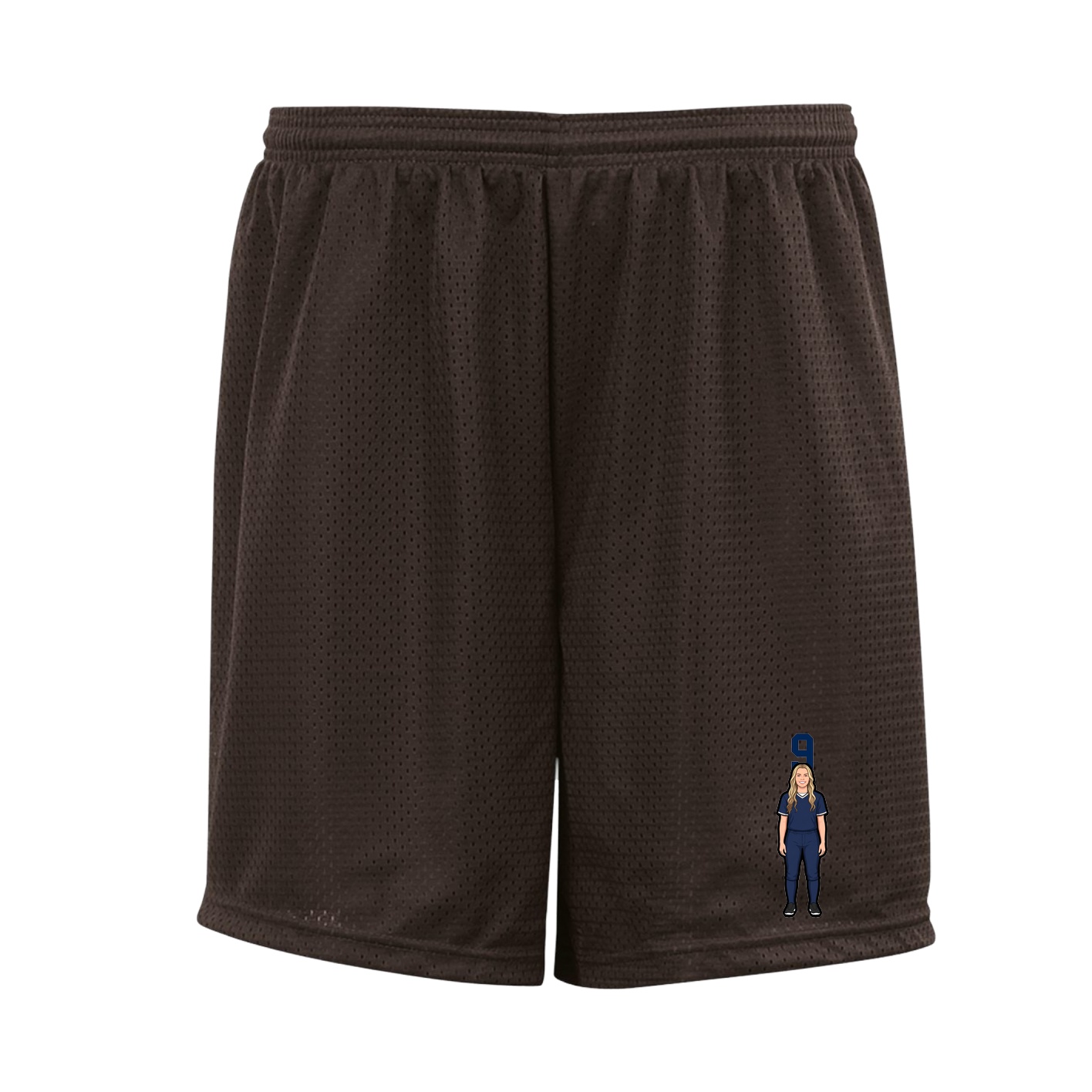 Shorts — Number Top in Brown