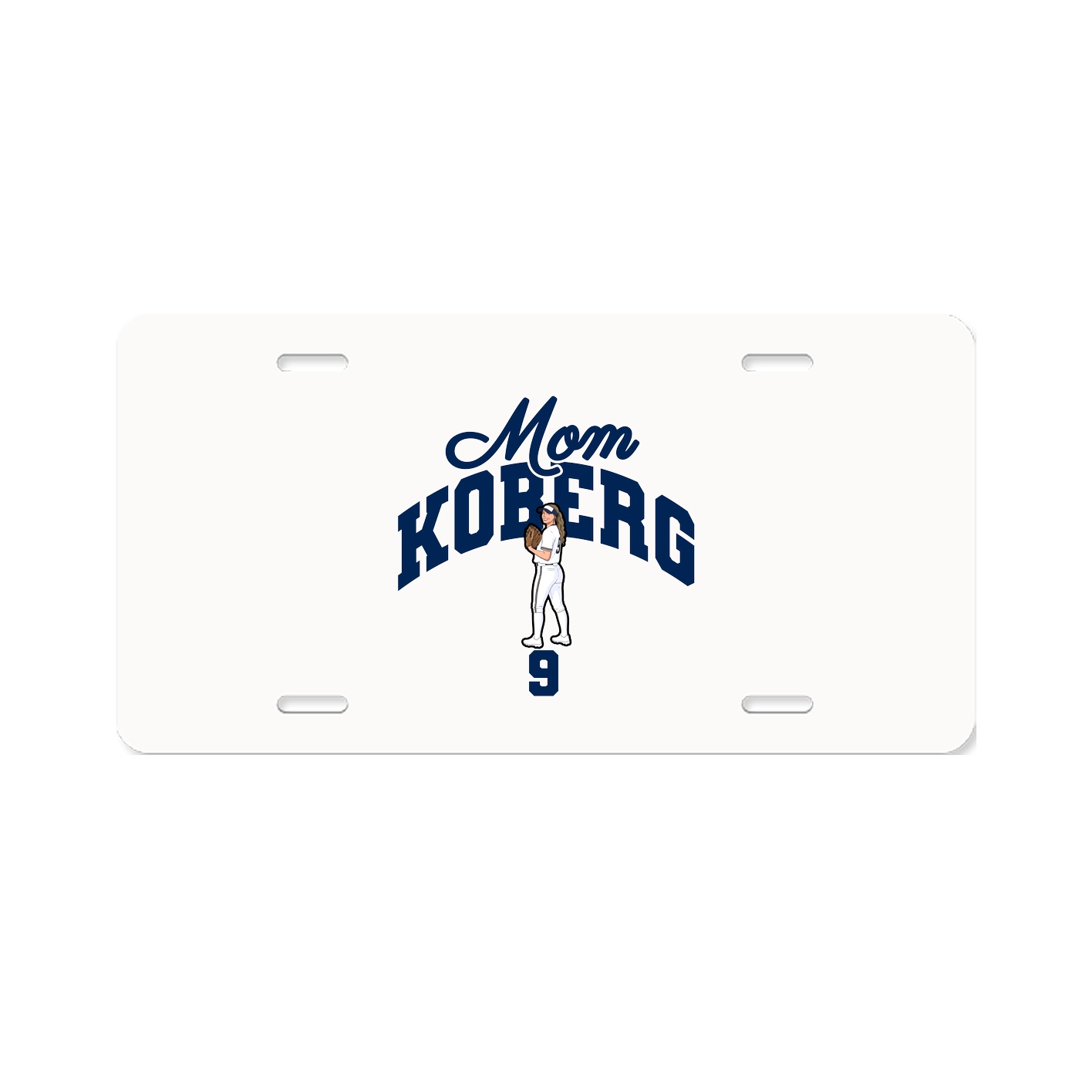 License Plate — Mothers Day Arch in Classic