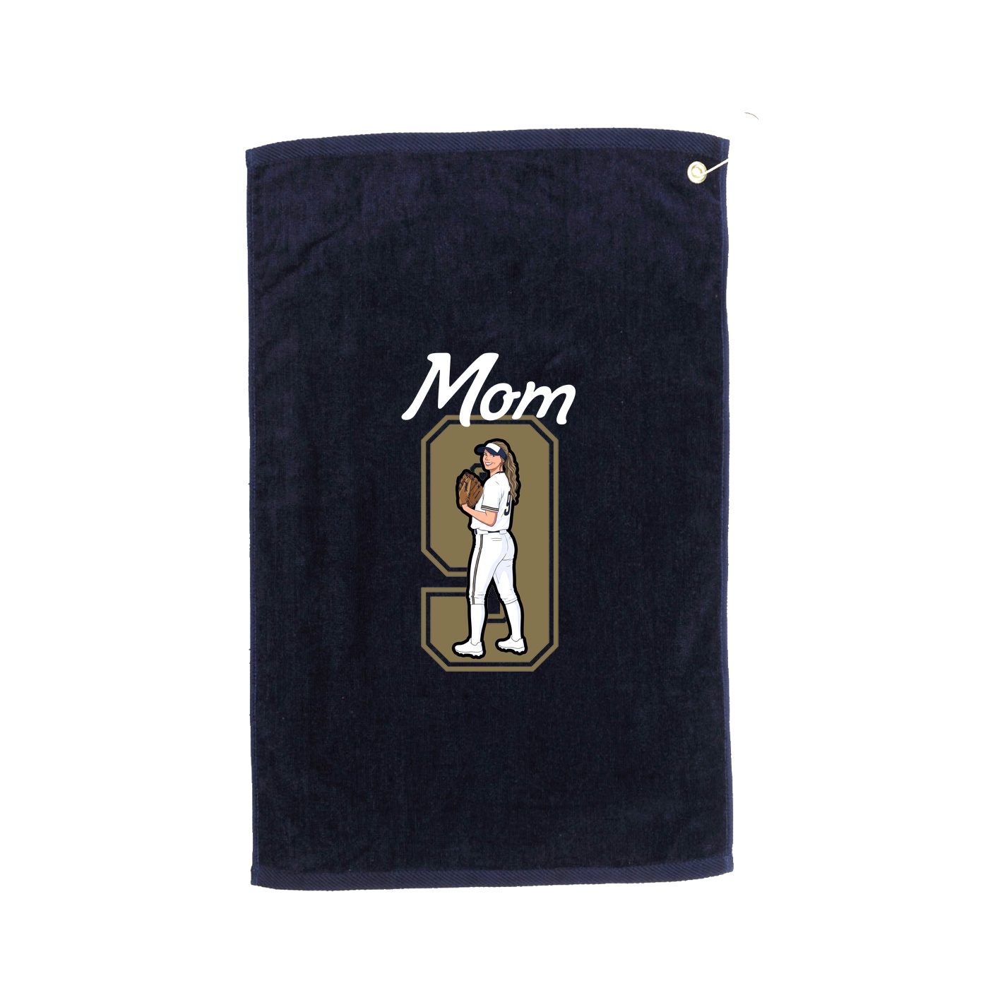 Golf Towel — Mothers Day Shirsey in Navy
