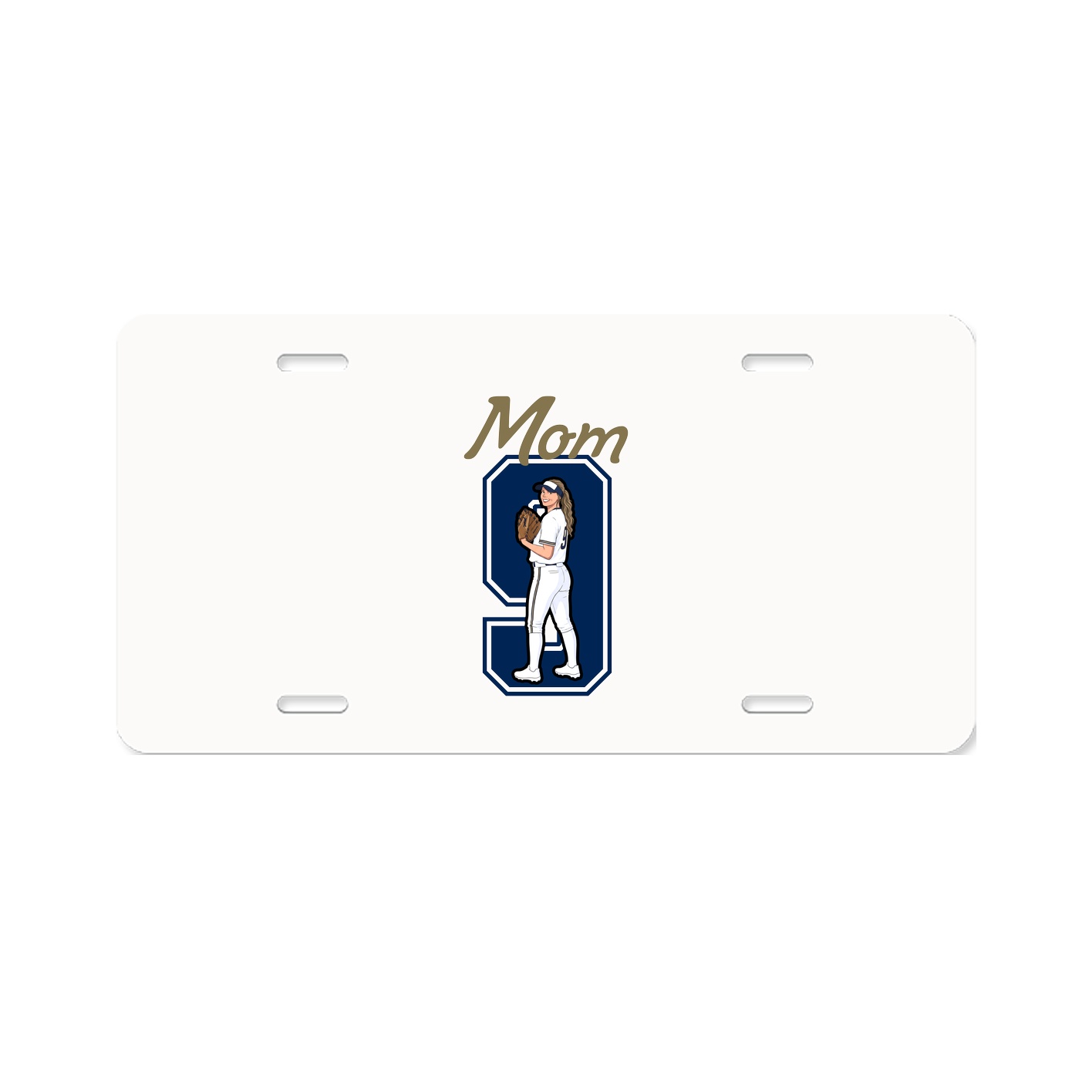 License Plate — Mothers Day Shirsey in Classic