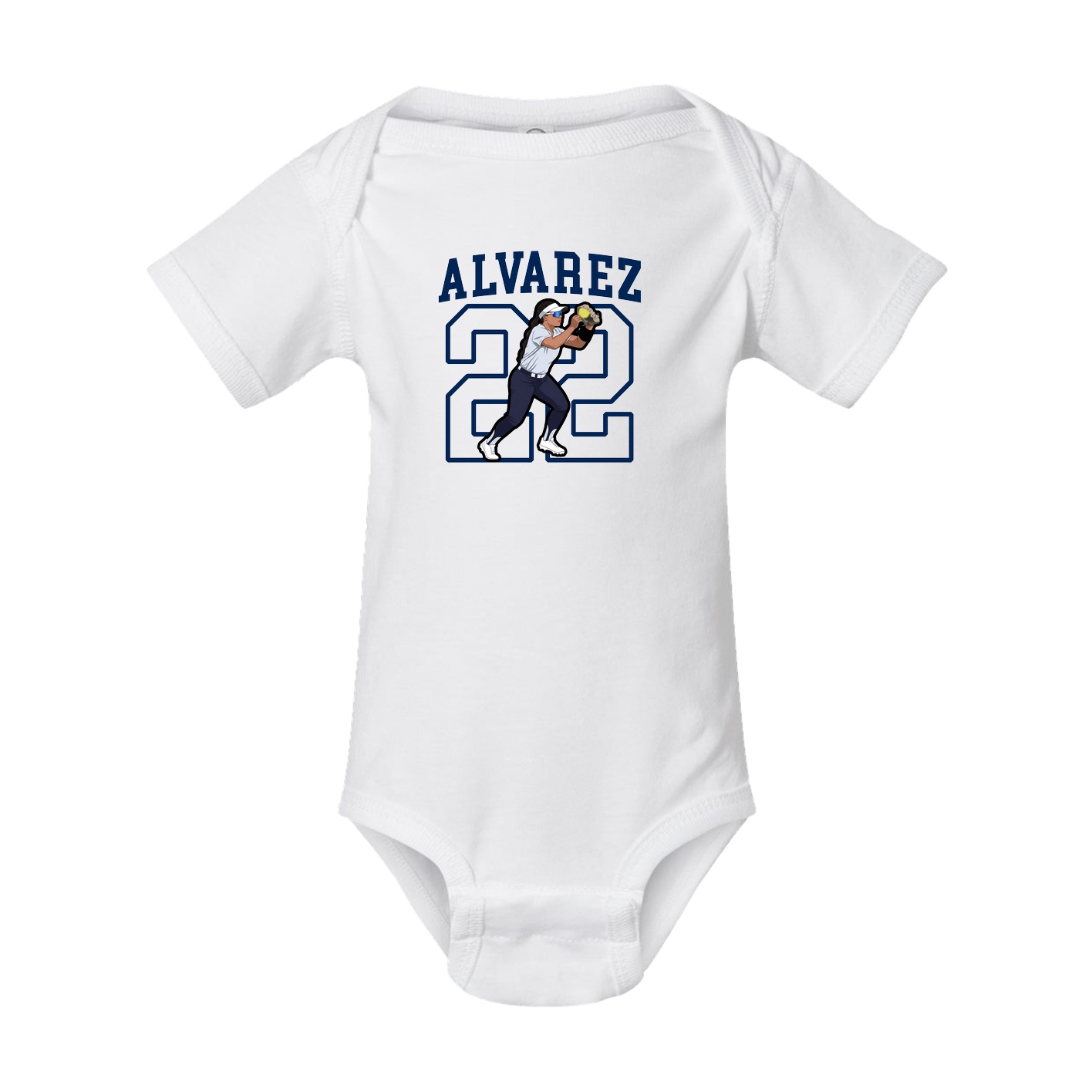 Baby Onesie — Shirsey in White