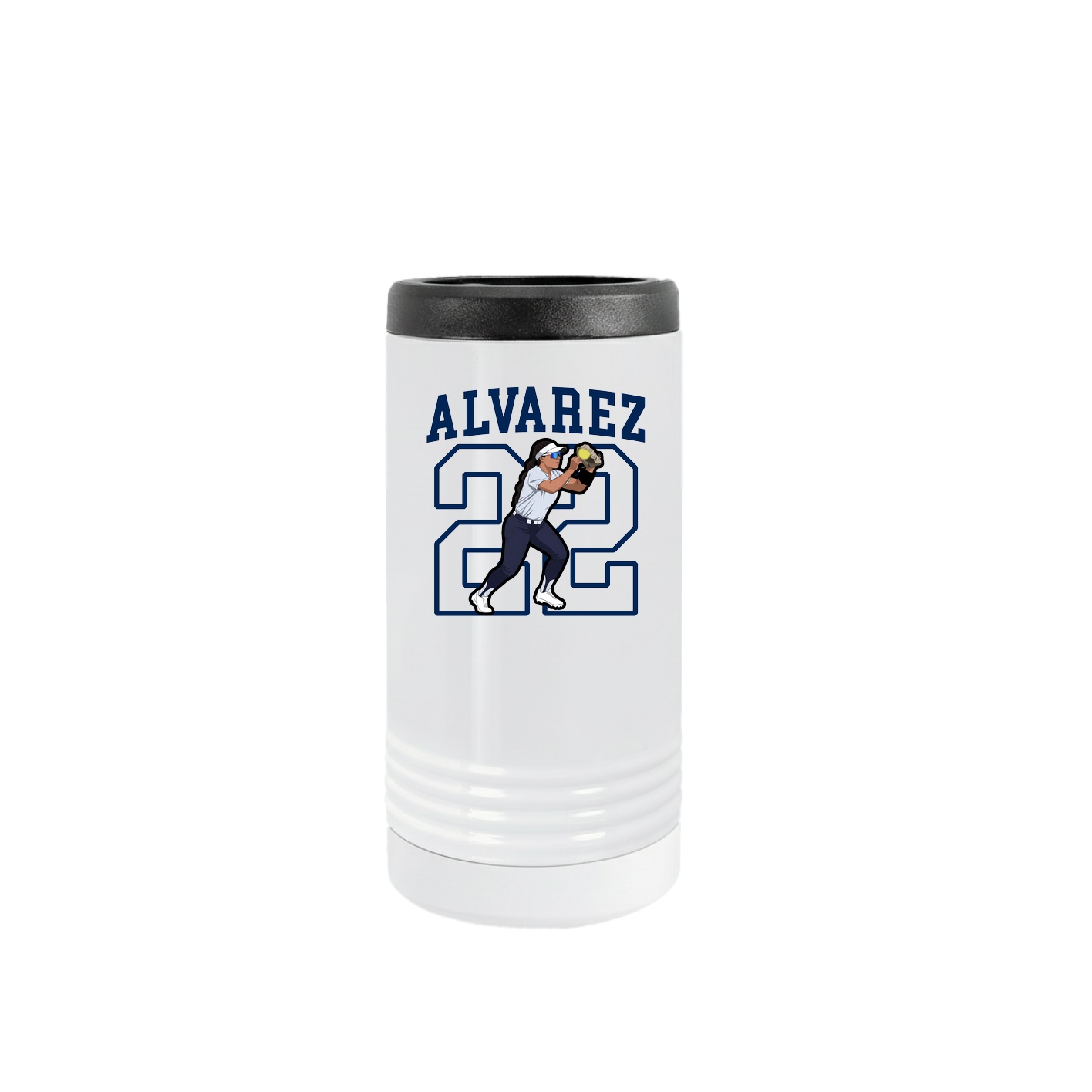 Slim Beverage Holder — Shirsey in White