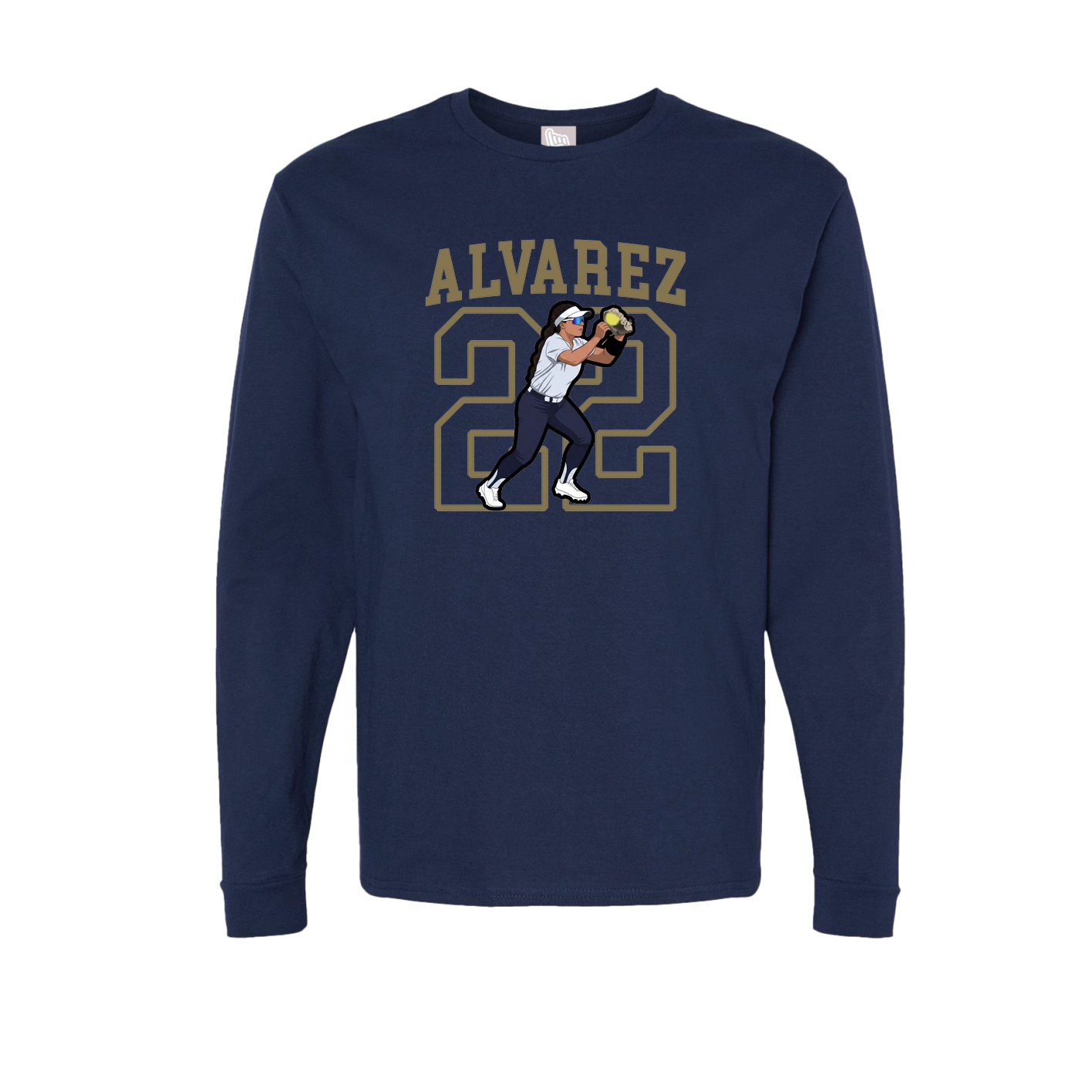 Long Sleeve Tee — Shirsey in Navy