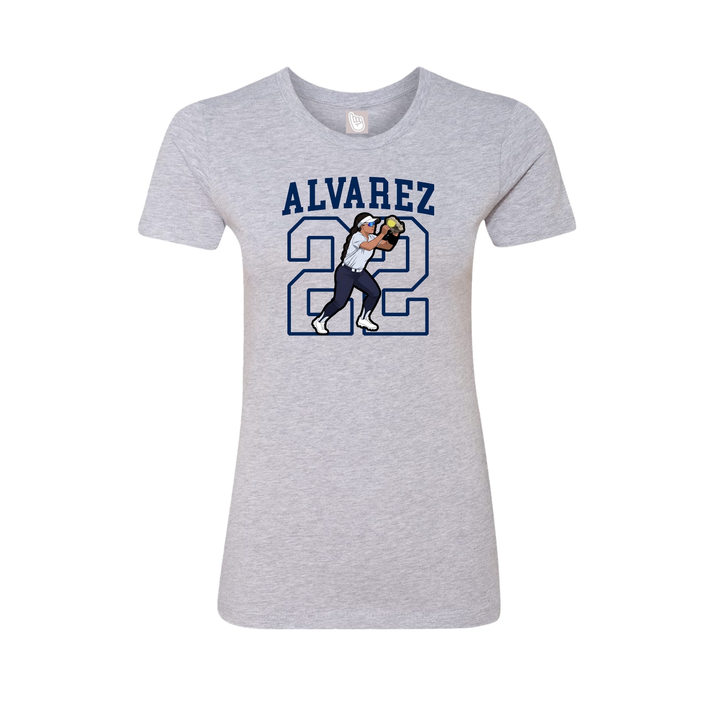 Womens Tee — Shirsey in Grey