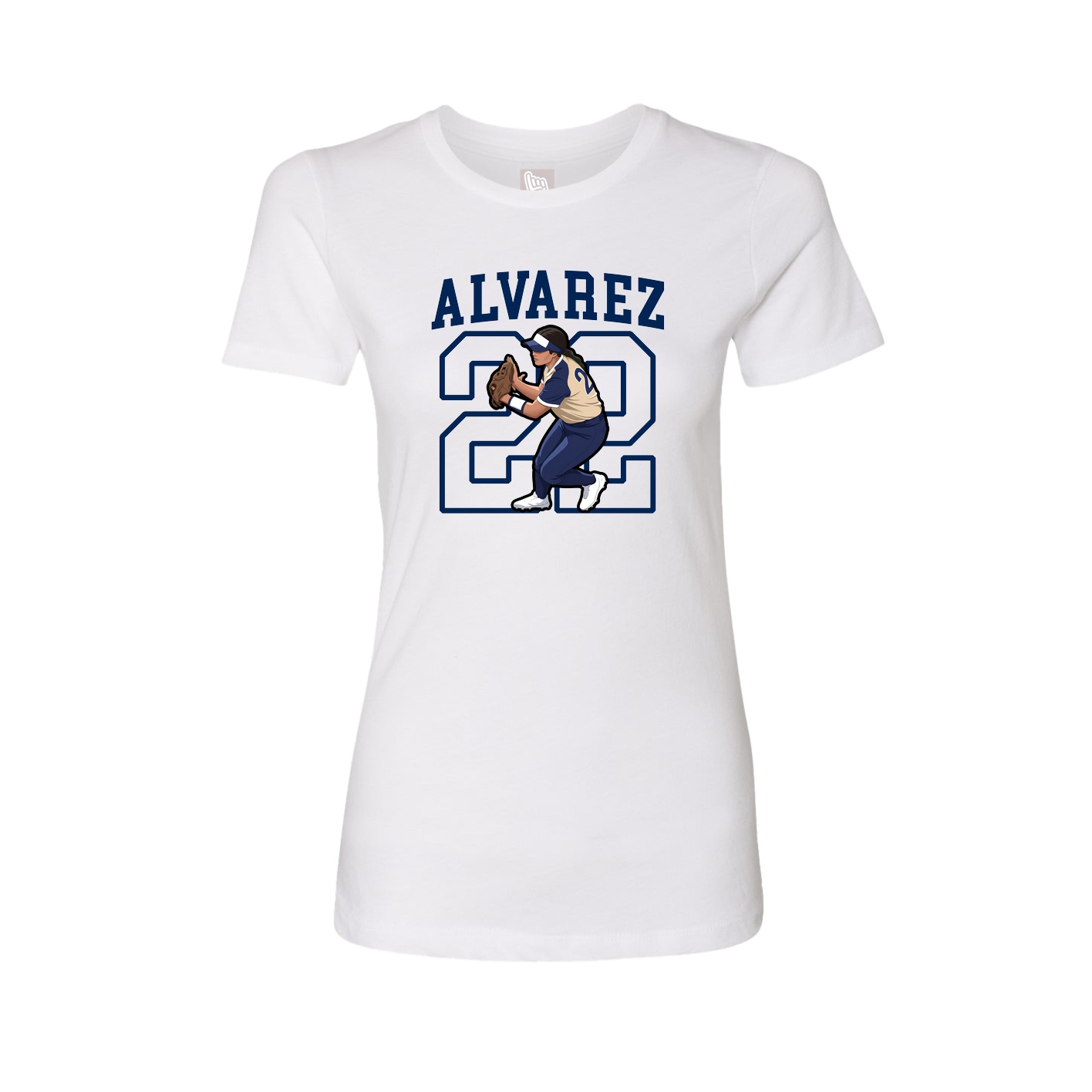 Fitted Women's Tee — Shirsey in White