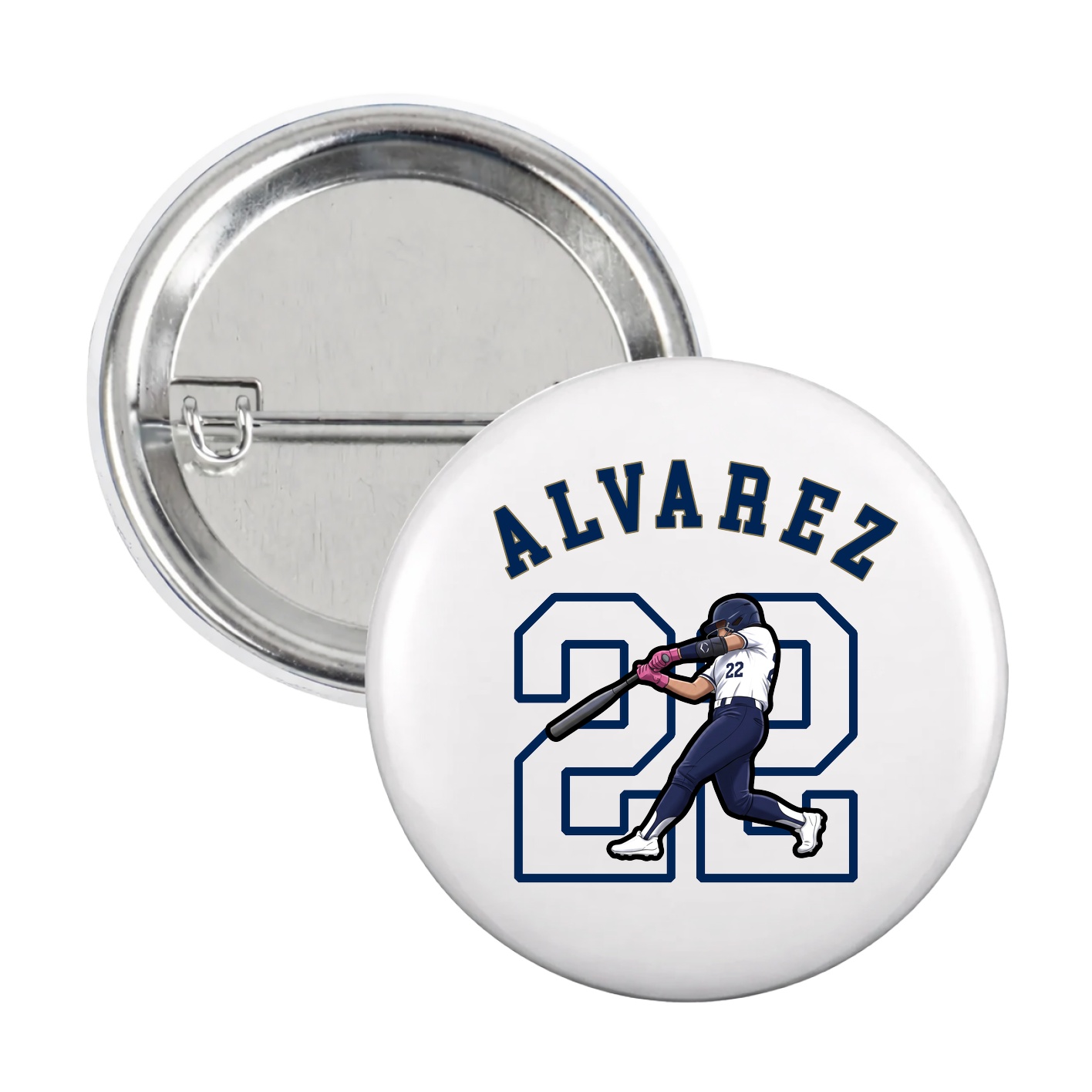 Game Day Button — Shirsey Arch in White