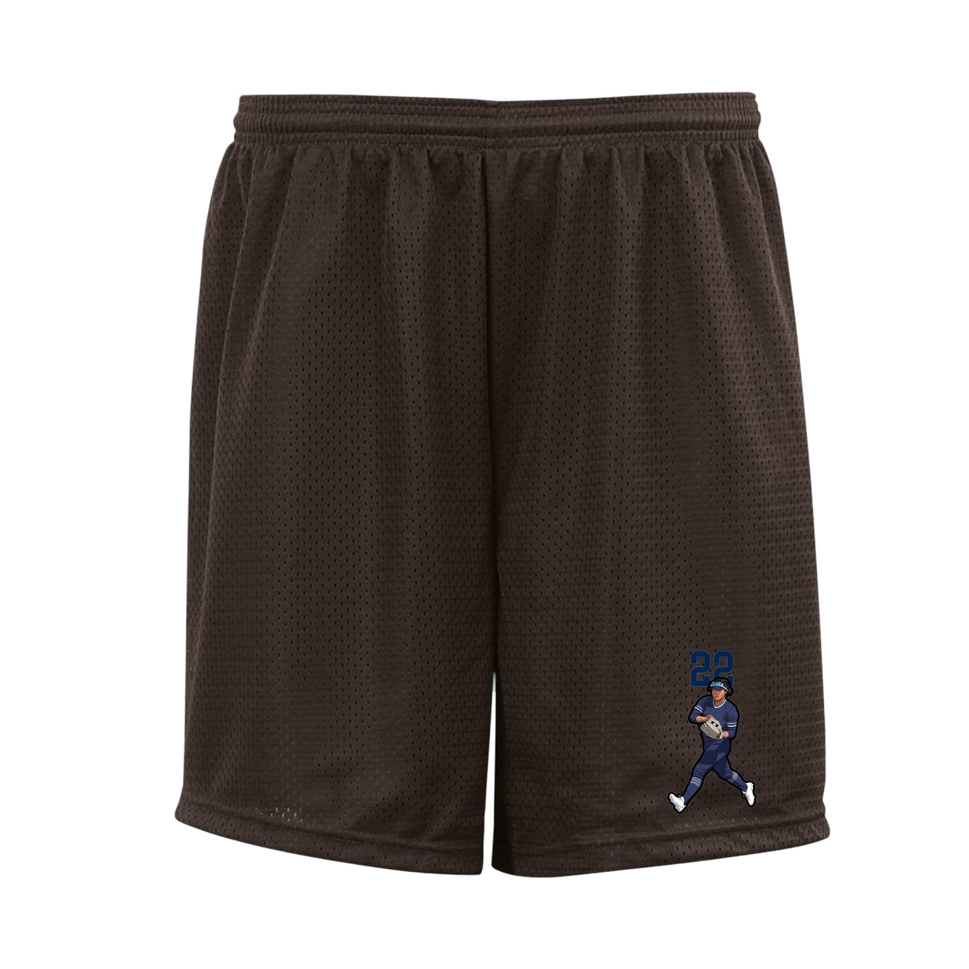 Shorts — Number Top in Brown