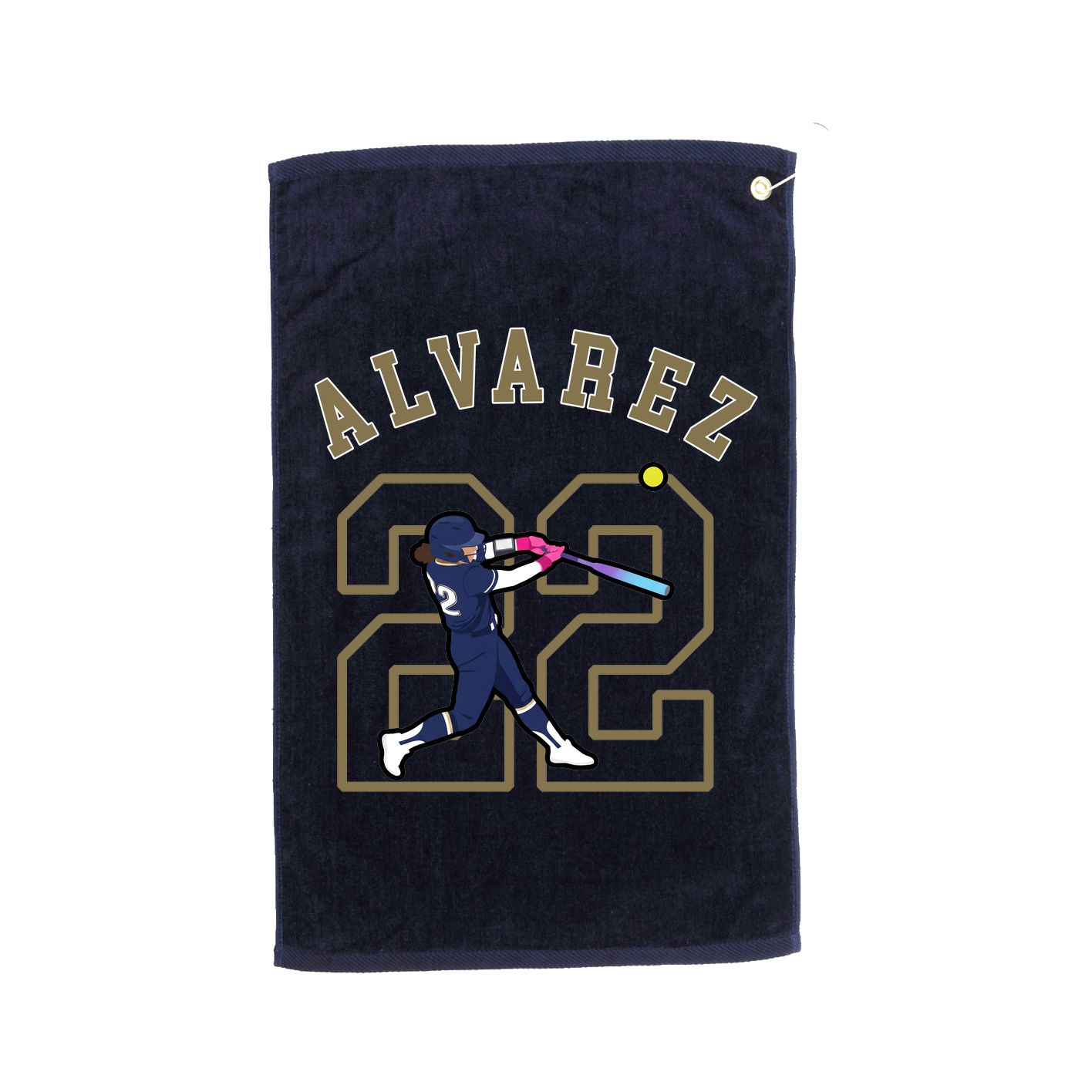 Terry Velour Golf Towel