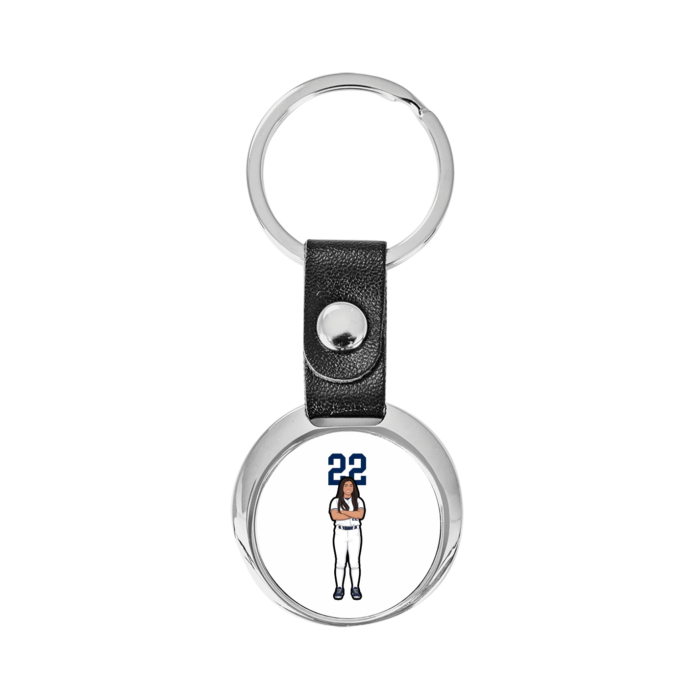 Key Chain — Number Top in Classic
