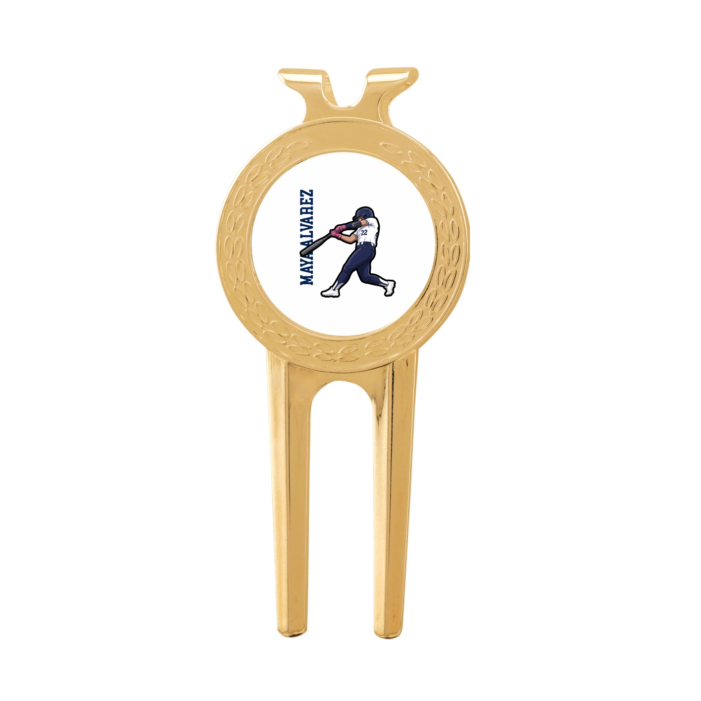 Divot Tool with Ball Marker — Name Vertical in Classic