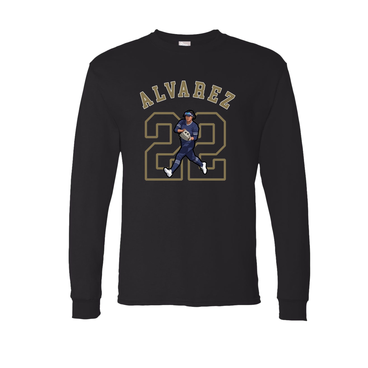Long Sleeve Tee — Shirsey Arch in Black