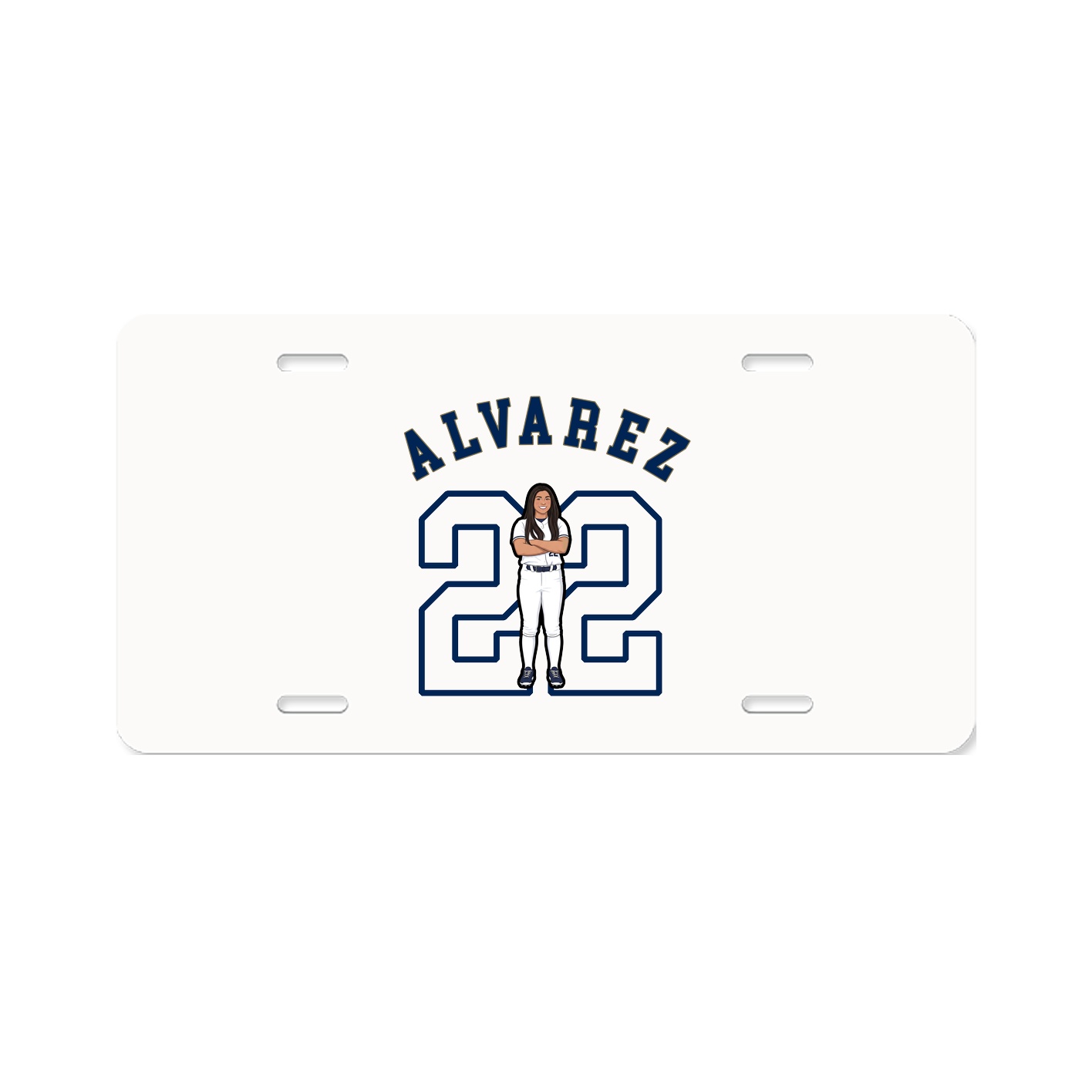 License Plate — Shirsey Arch in Classic