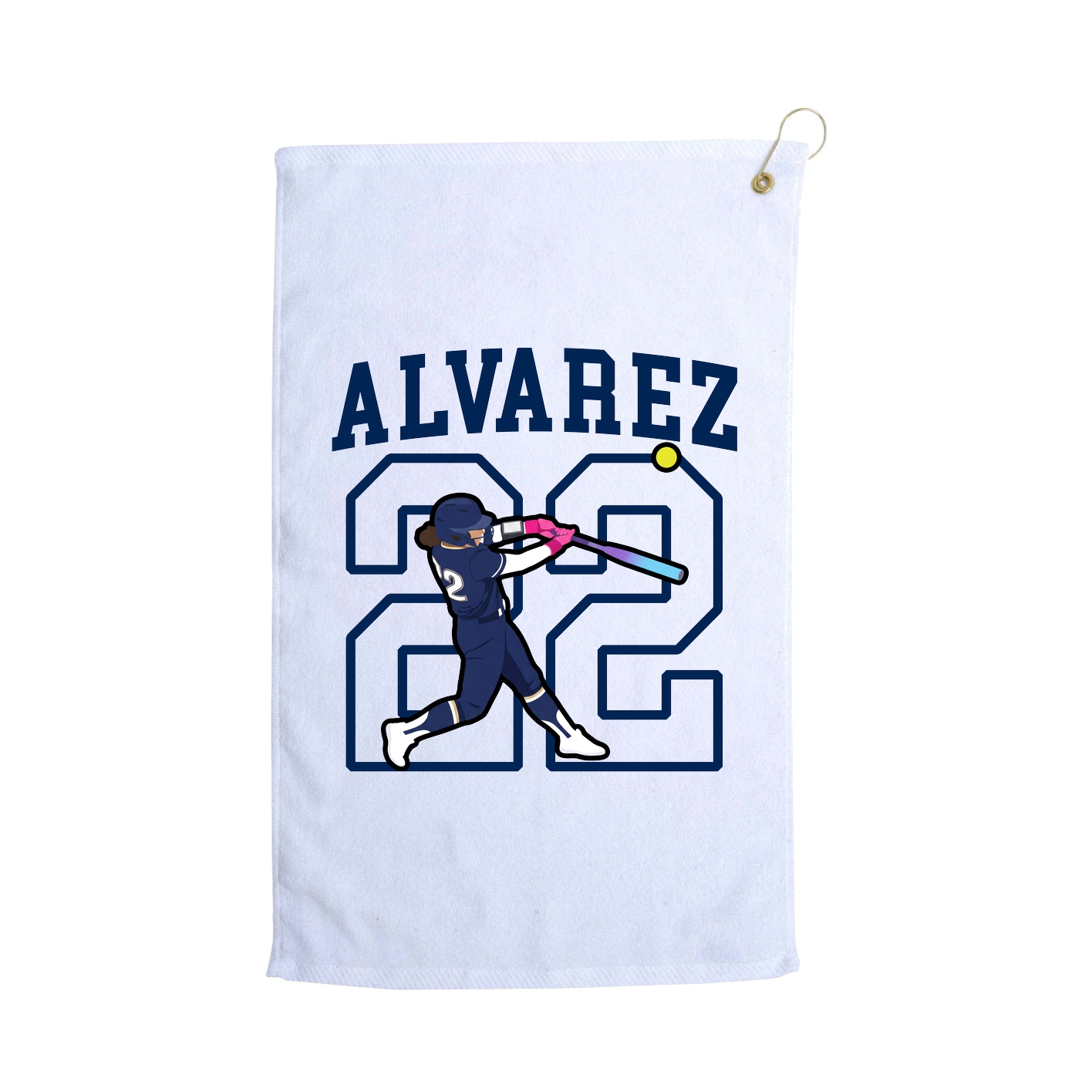 Golf Towel — Shirsey in White