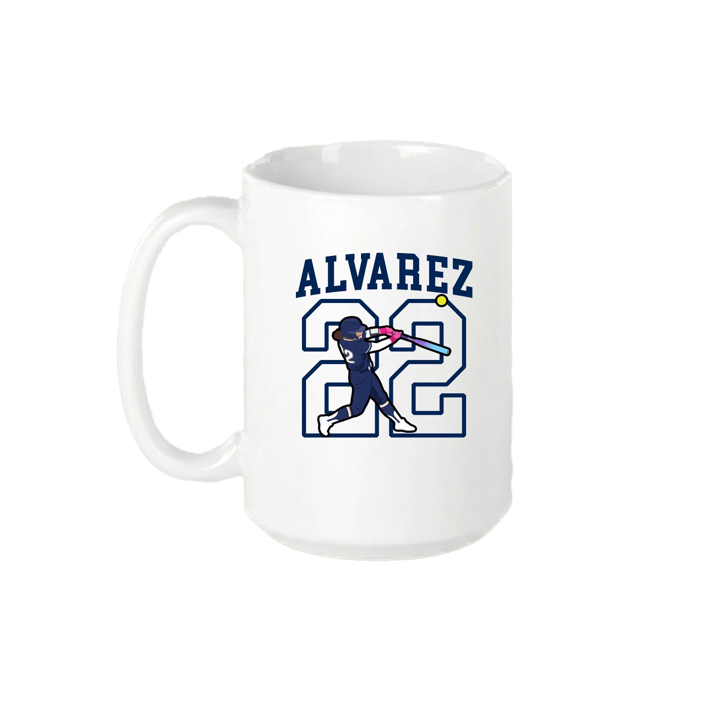 15oz Coffee Mug — Shirsey in White