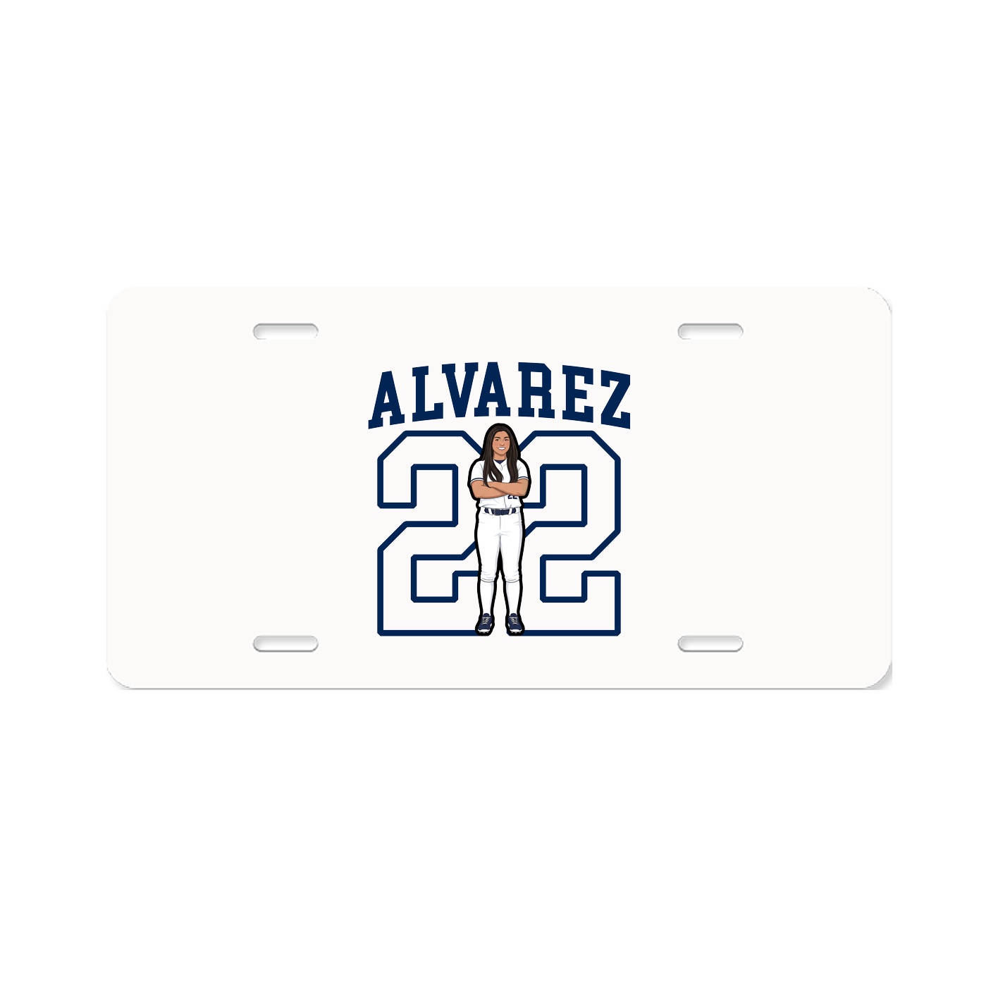 License Plate — Shirsey in Classic