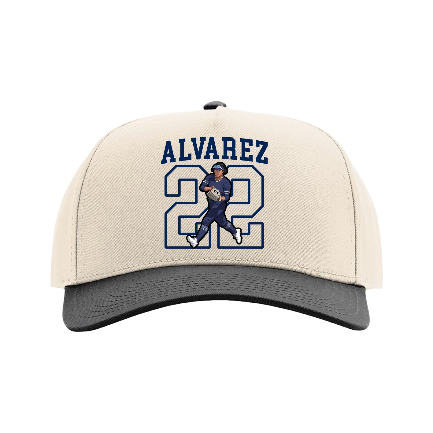 Full Fabric Five-Panel Champ Cap