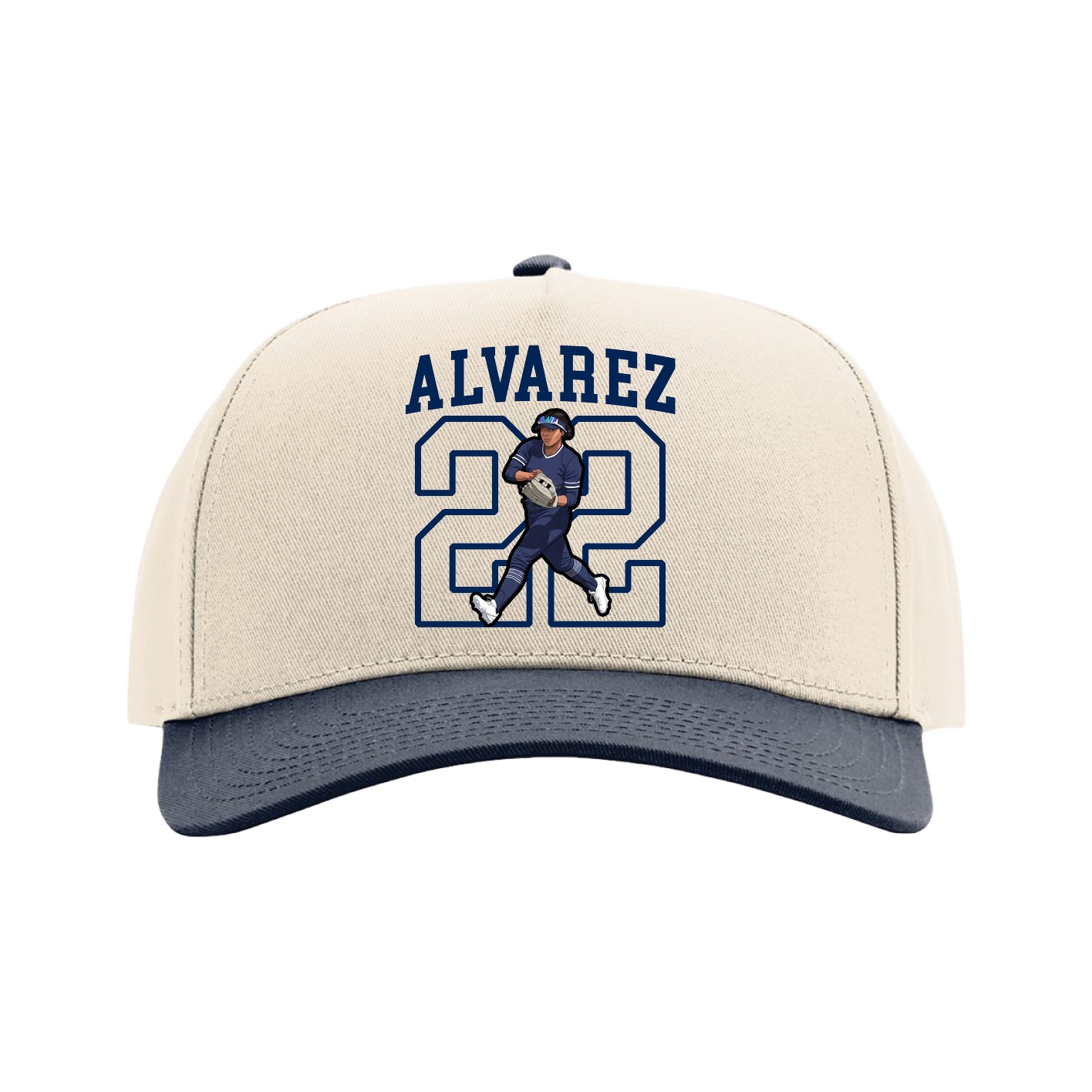 Full Fabric Five-Panel Champ Cap