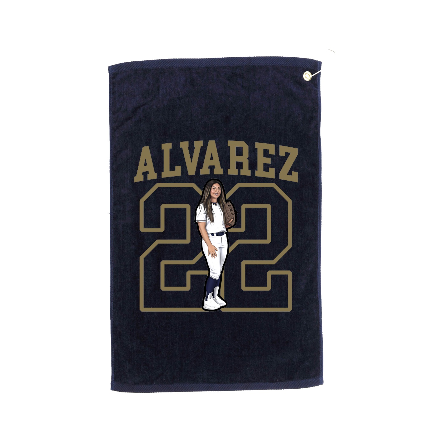 Golf Towel — Shirsey in Navy