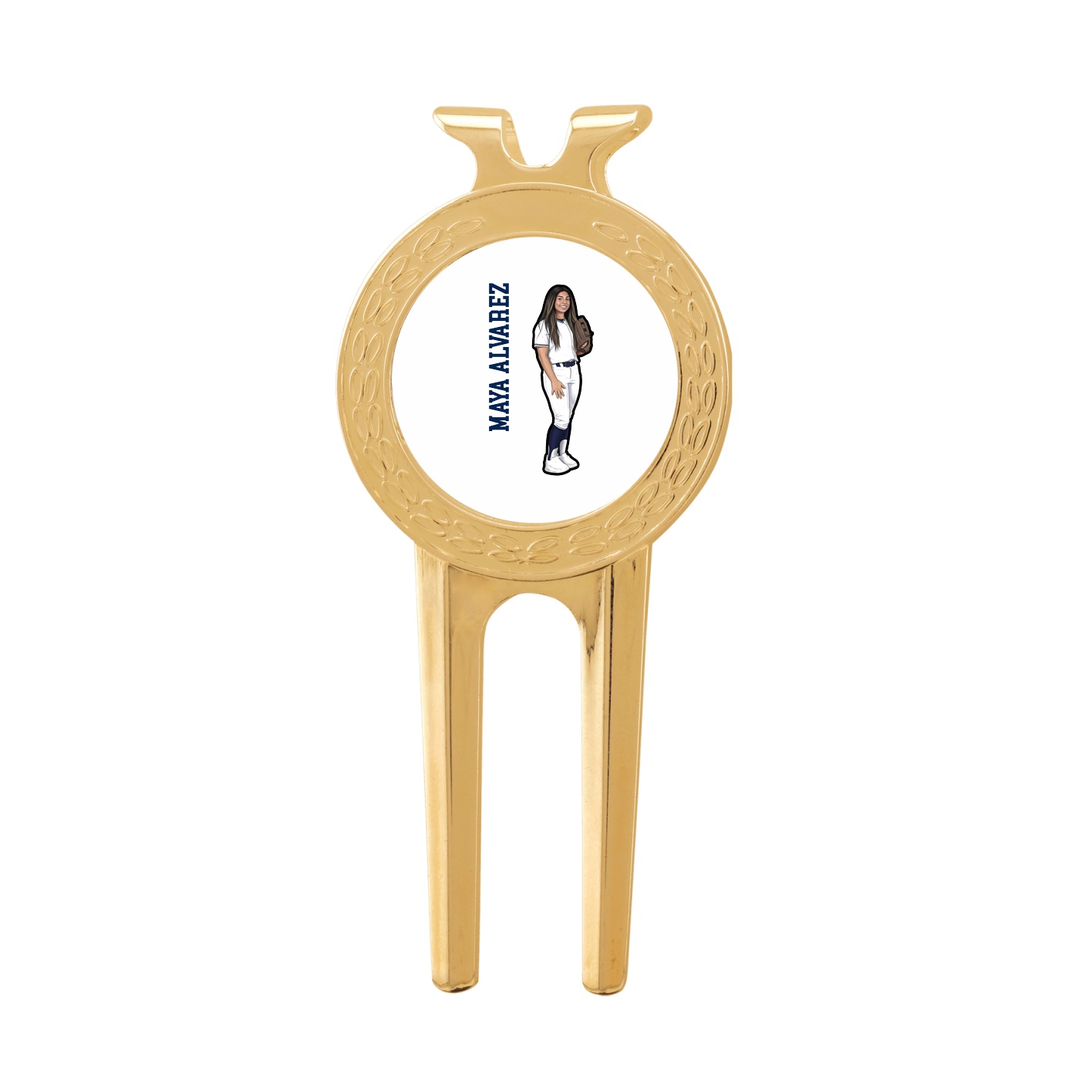 Divot Tool with Ball Marker — Name Vertical in Classic