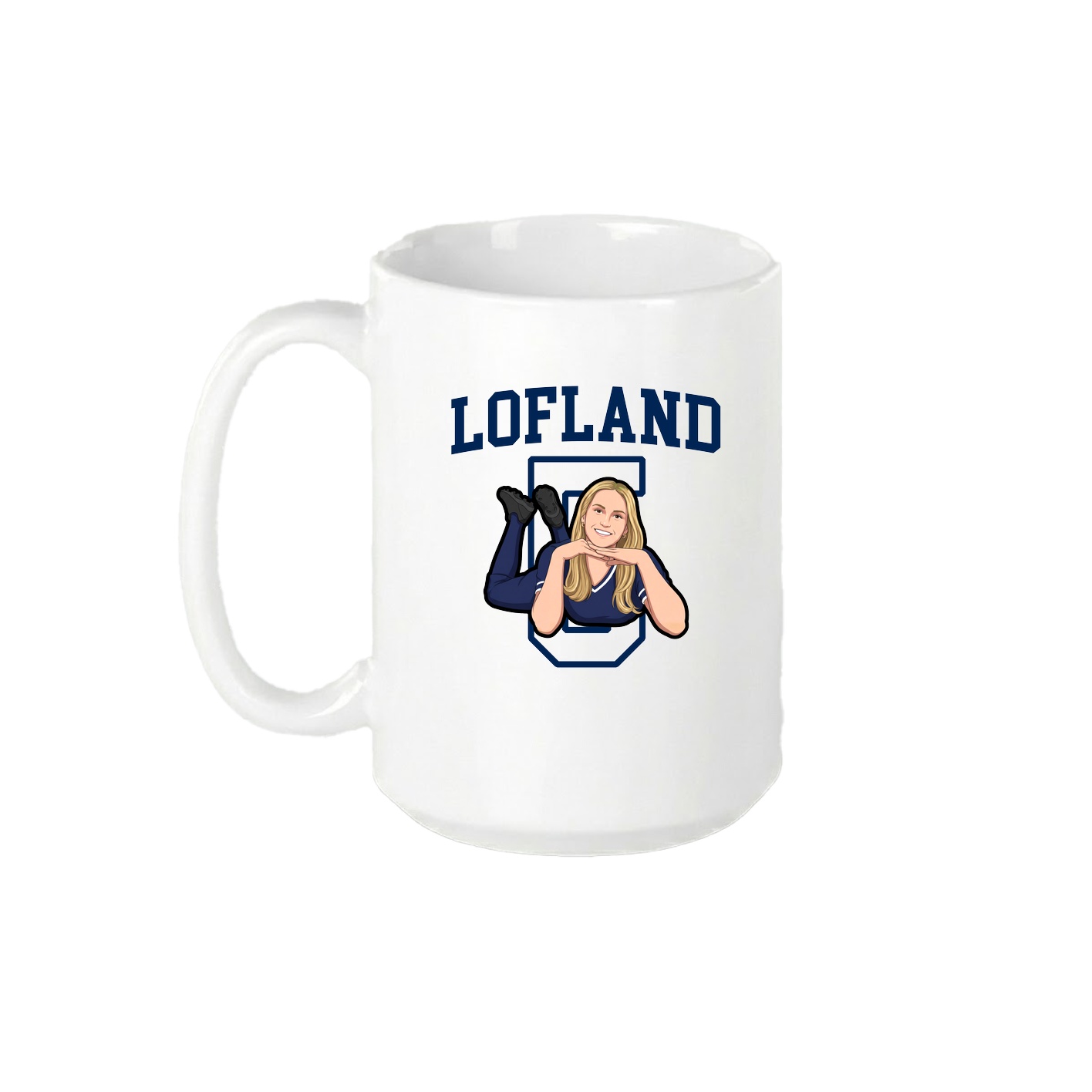 15oz Coffee Mug — Shirsey in White