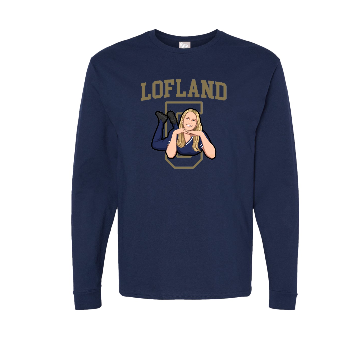 Long Sleeve Tee — Shirsey in Navy