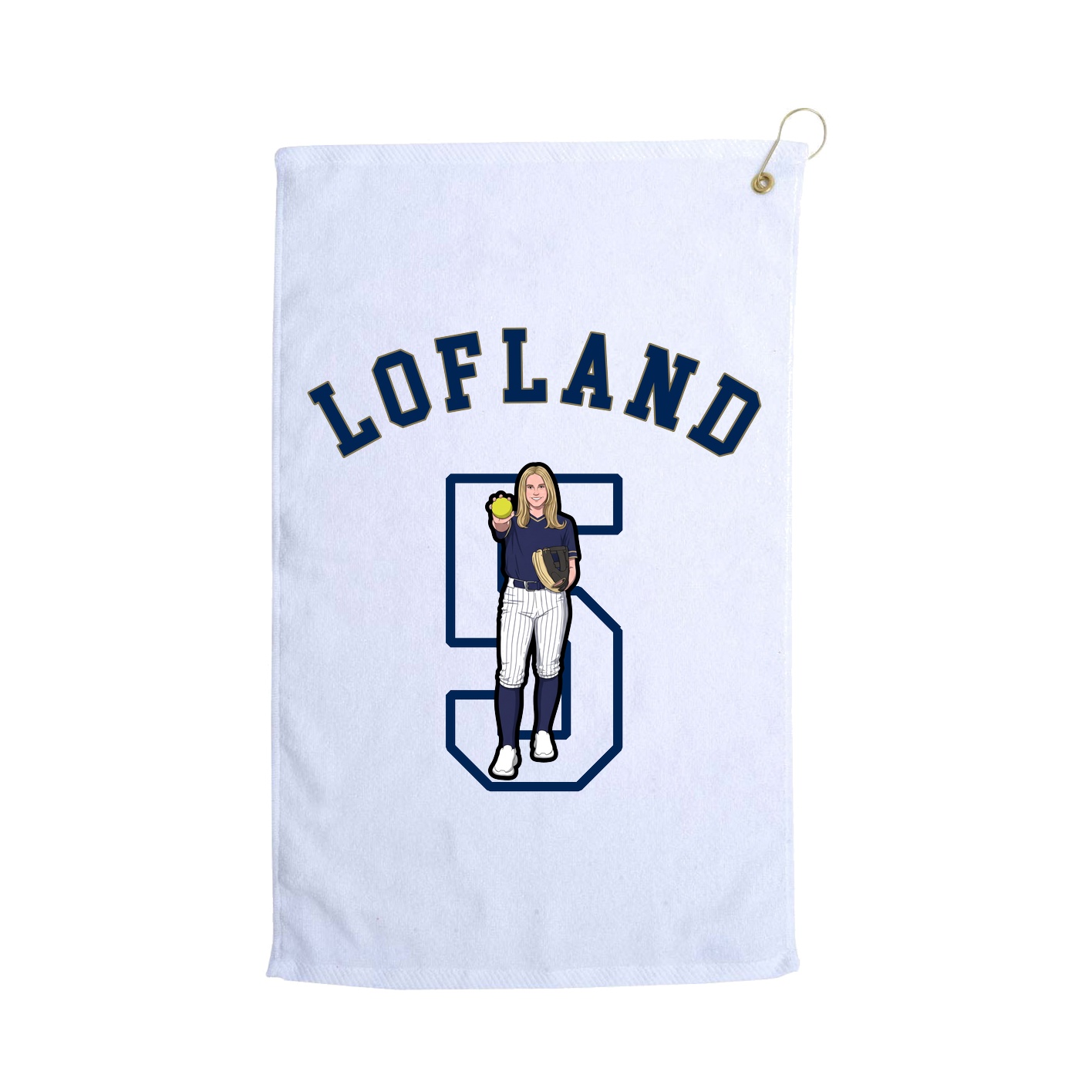 Terry Velour Golf Towel