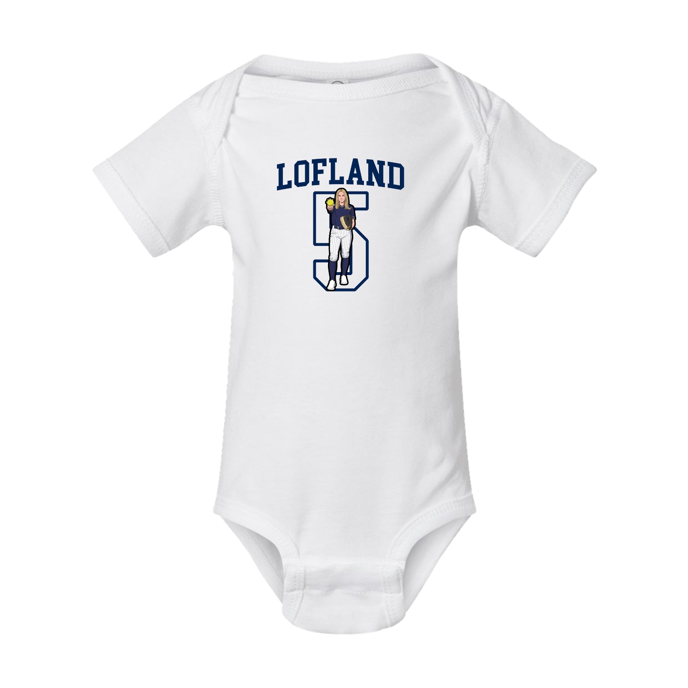 Baby Onesie — Shirsey in White