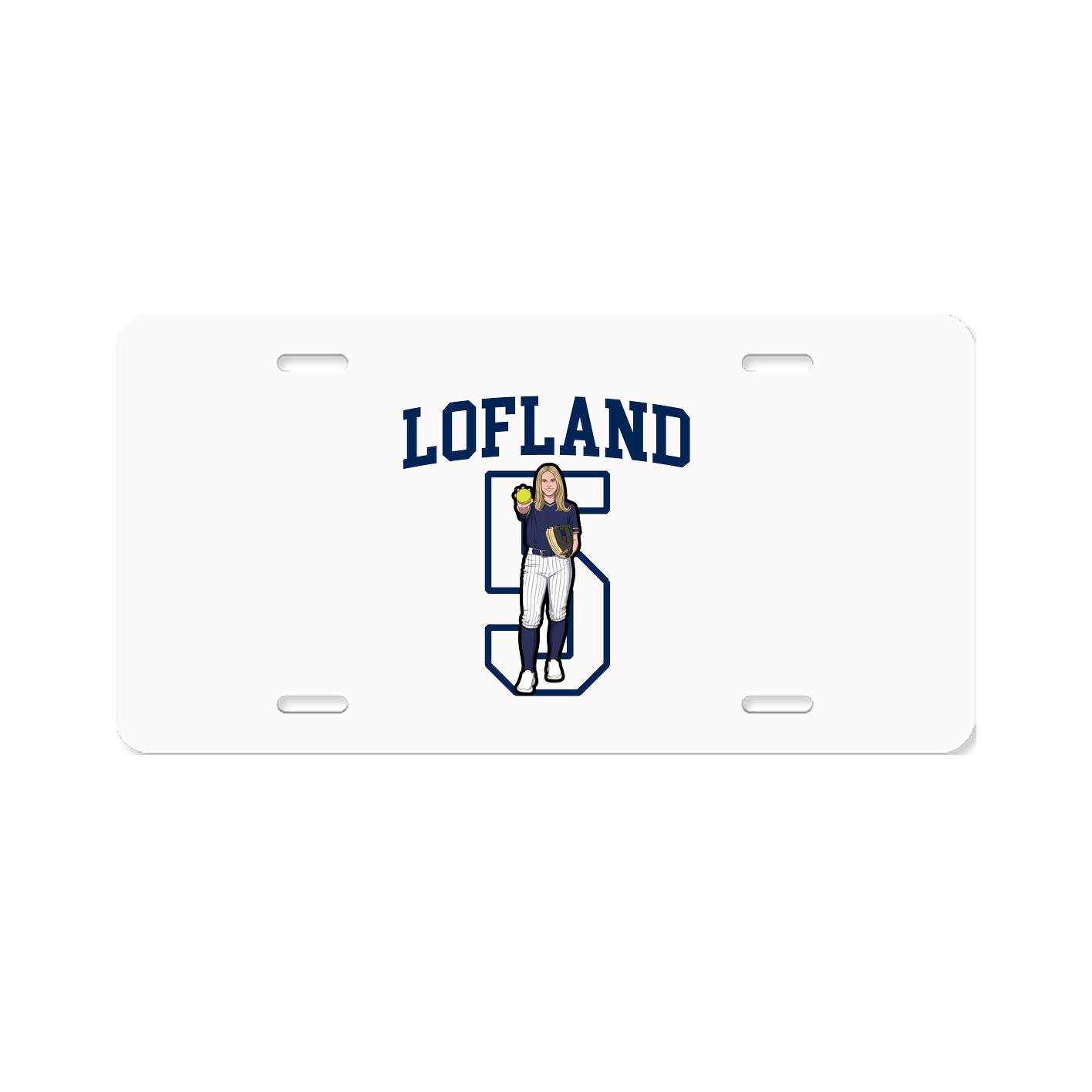 License Plate — Shirsey in Classic