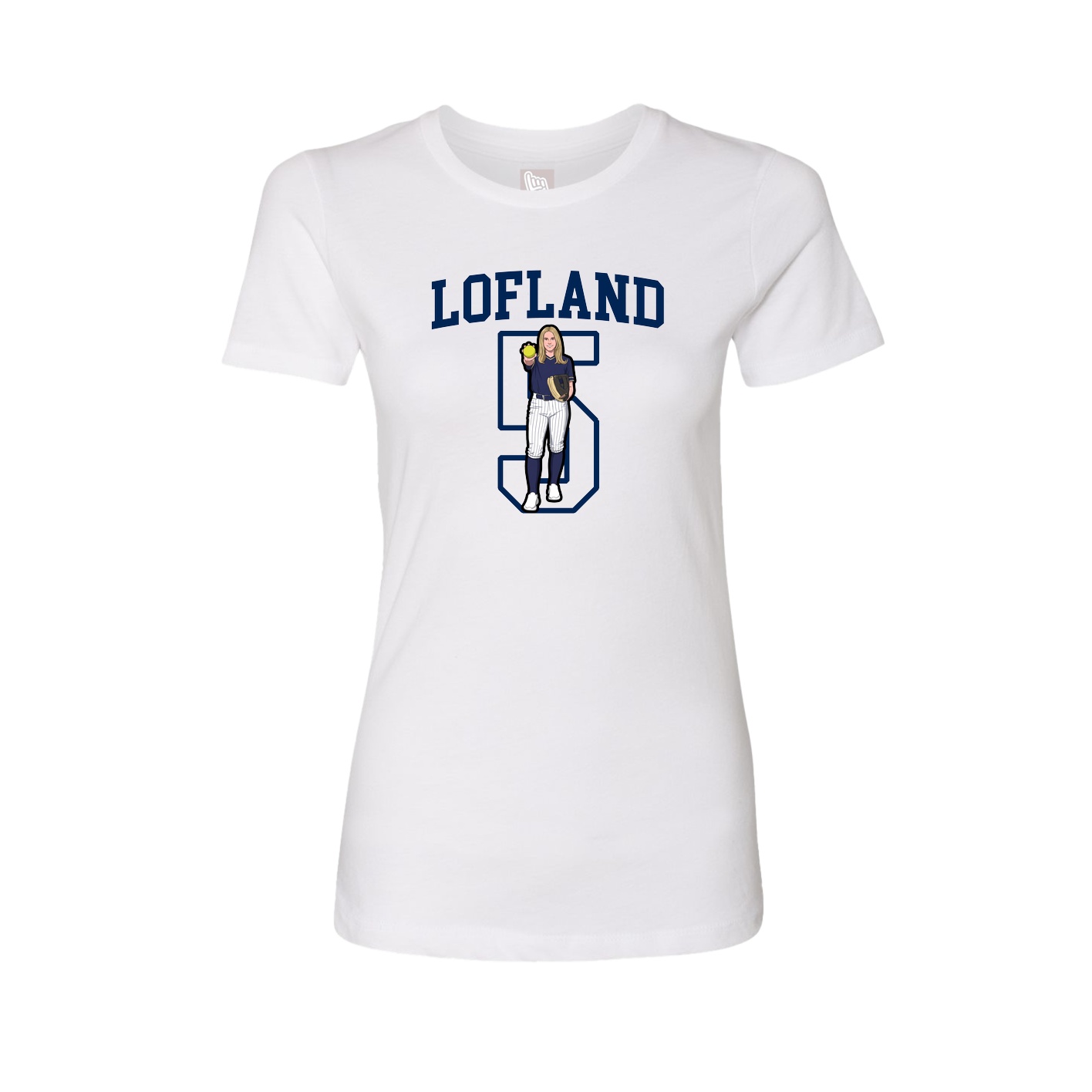 Fitted Women's Tee — Shirsey in White