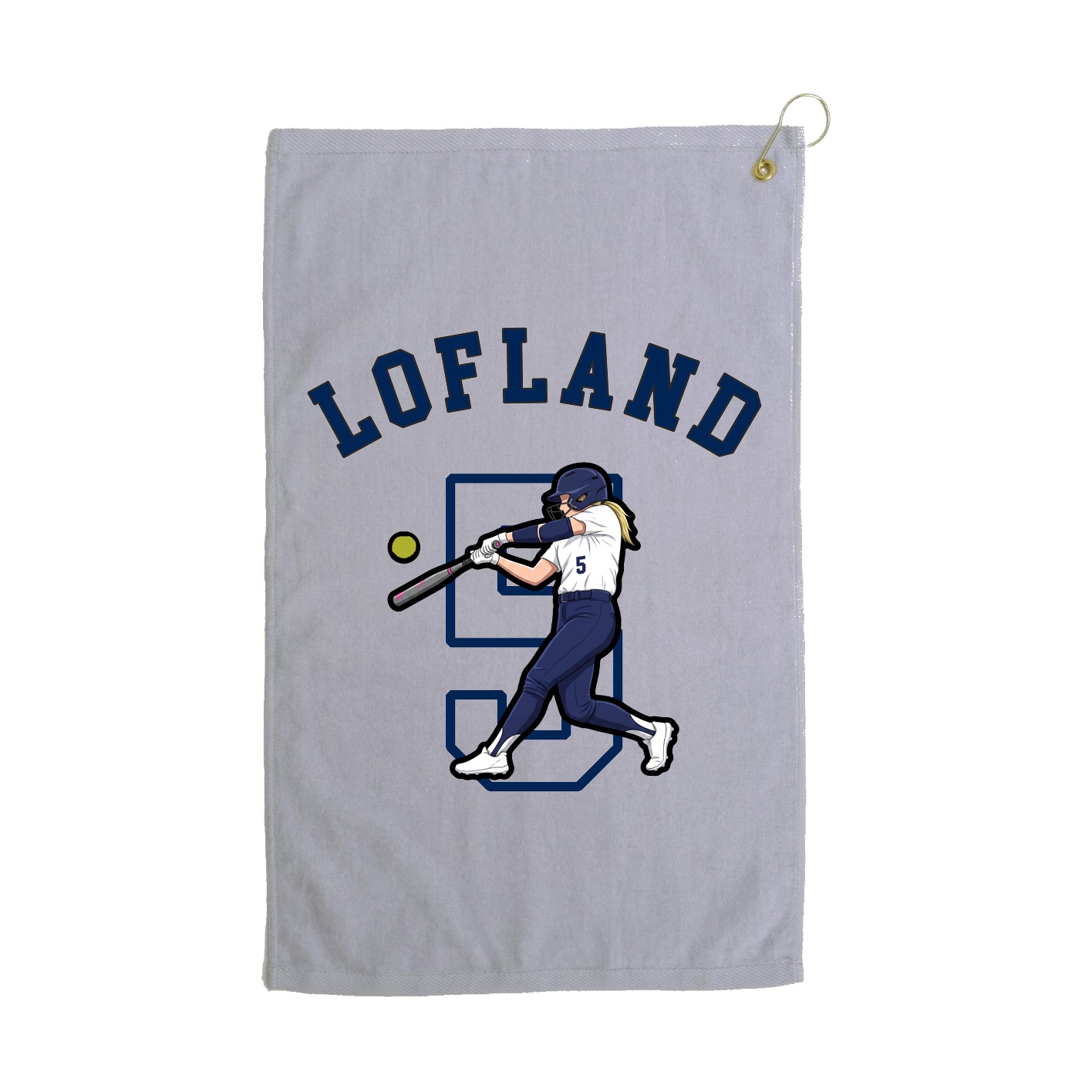 Golf Towel — Shirsey Arch in Grey