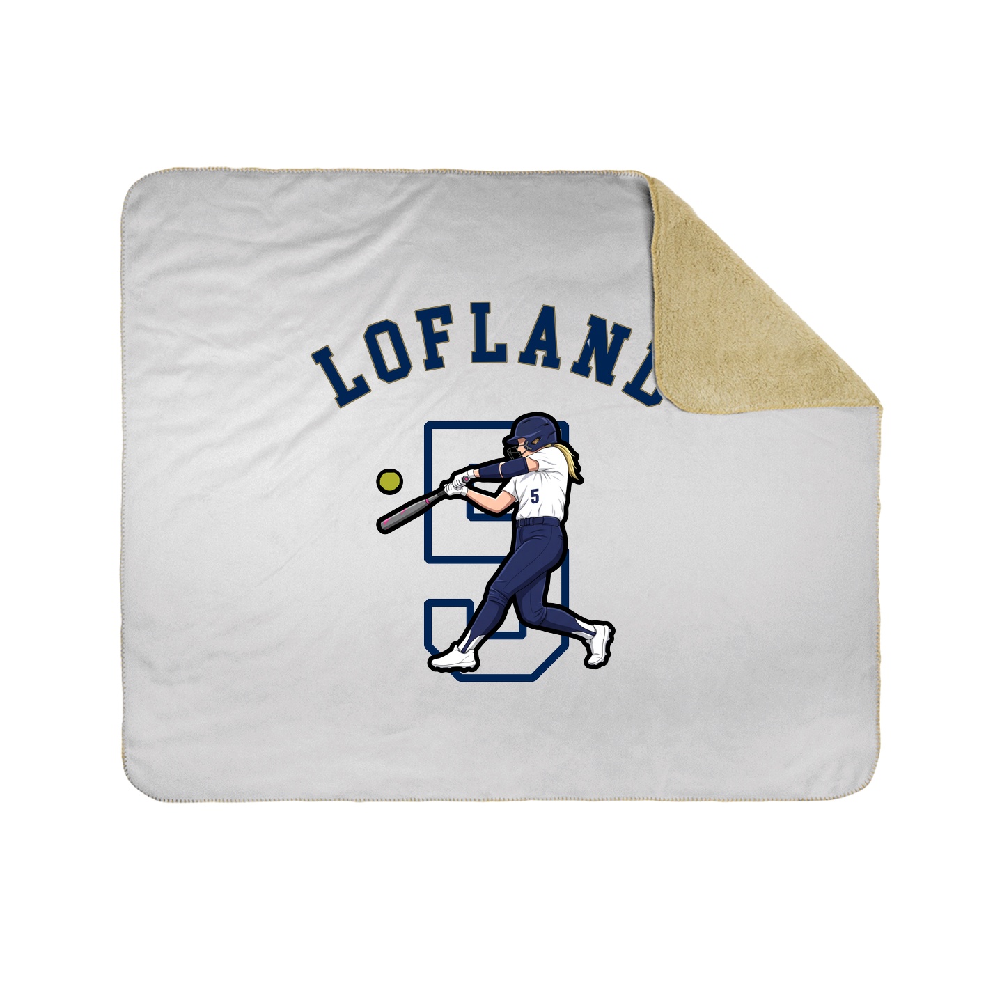 Throw Blanket — Shirsey Arch in White