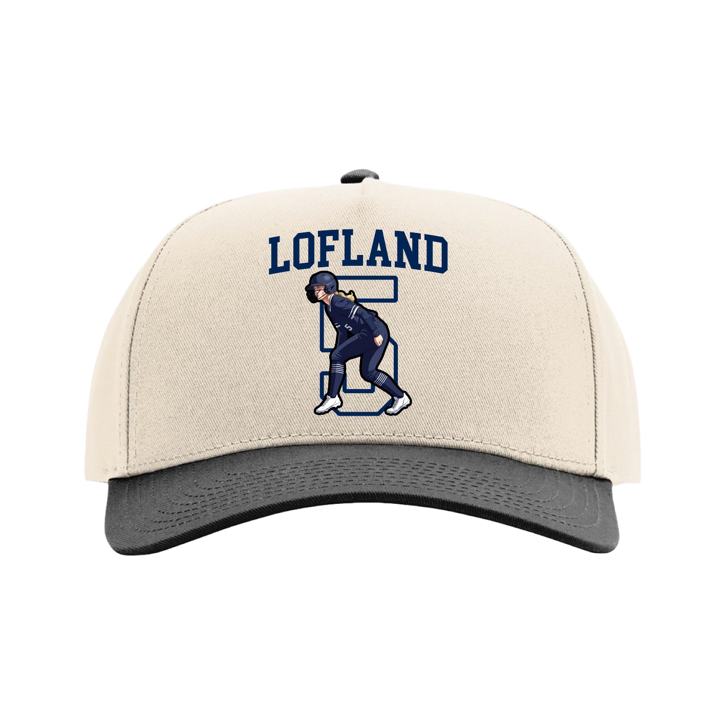 Full Fabric Five-Panel Champ Cap