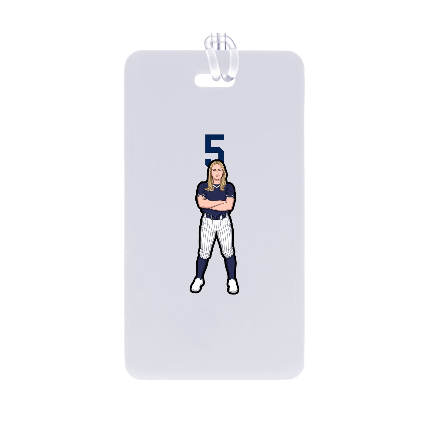 Bag Tag — Number Top in Classic