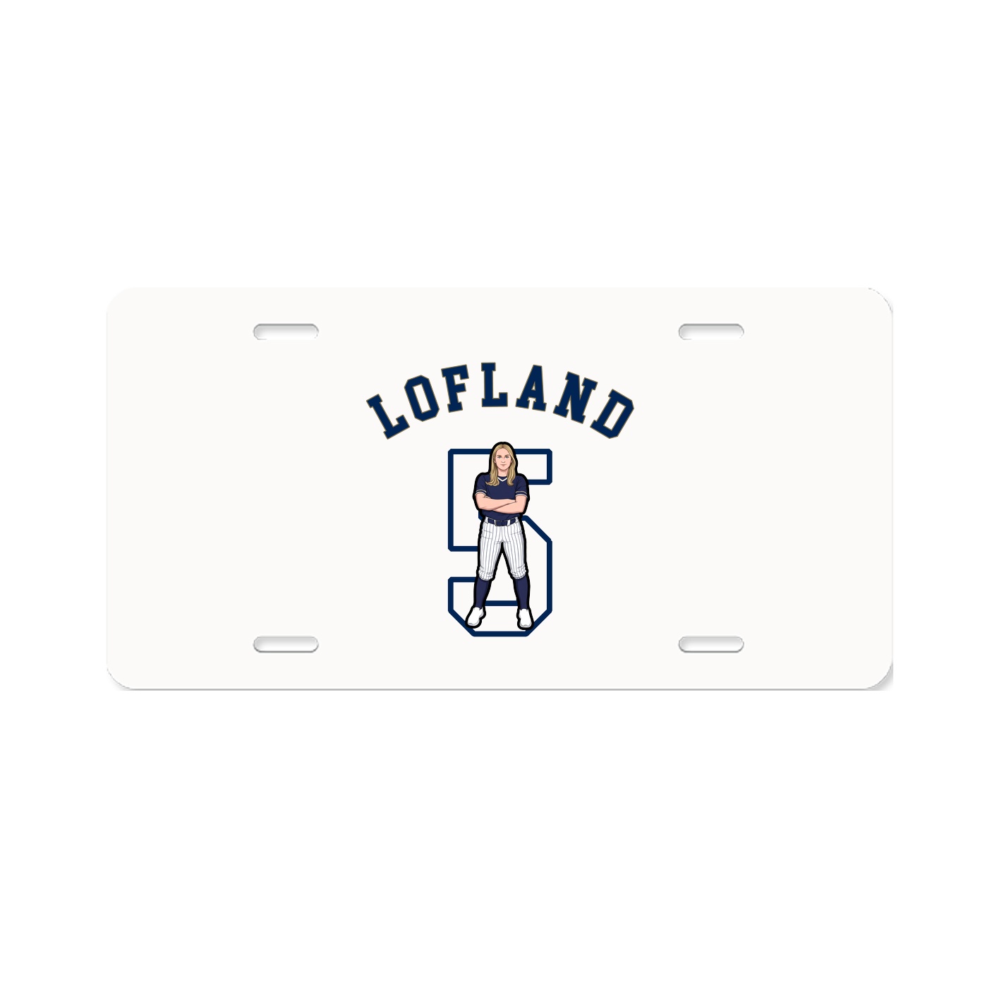 License Plate — Shirsey Arch in Classic