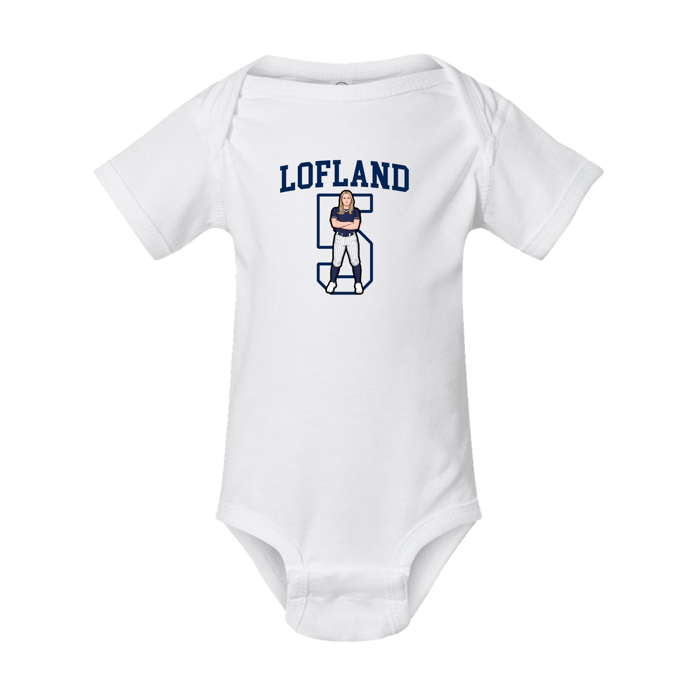 Baby Onesie — Shirsey in White