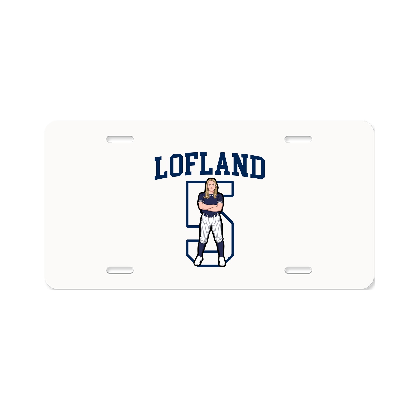 Aluminum License Plate