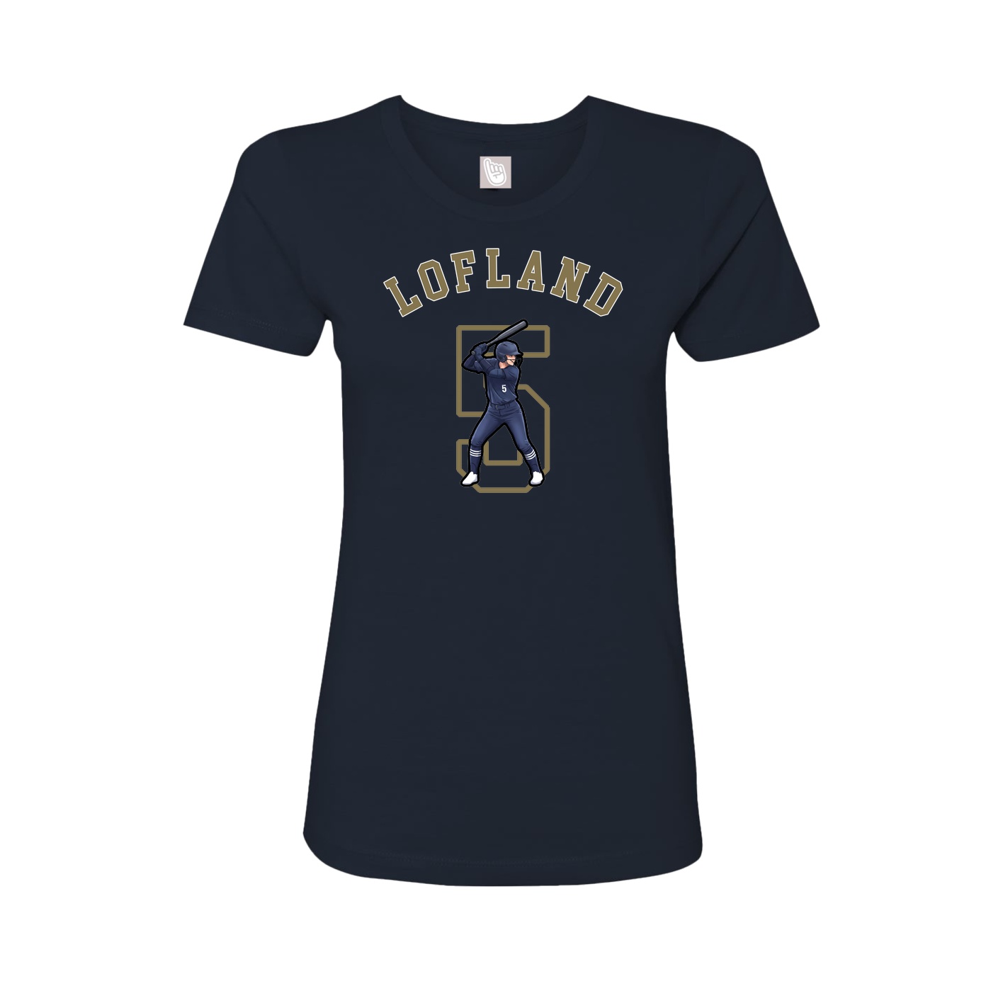 Womens Tee — Shirsey Arch in Navy