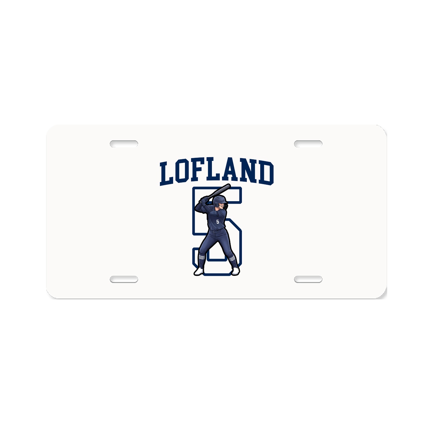Aluminum License Plate