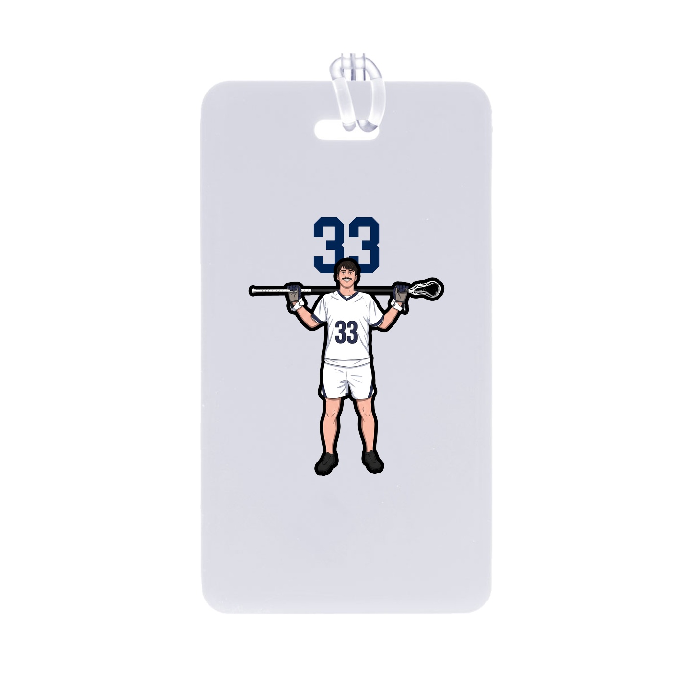 Bag Tag — Number Top in Classic