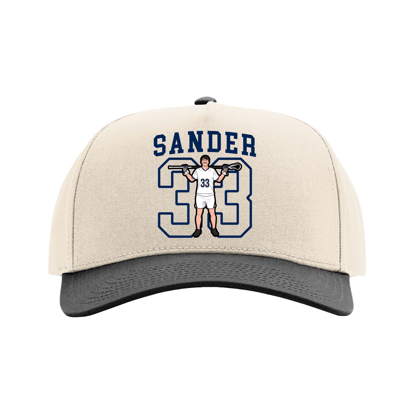 Full Fabric Five-Panel Champ Cap