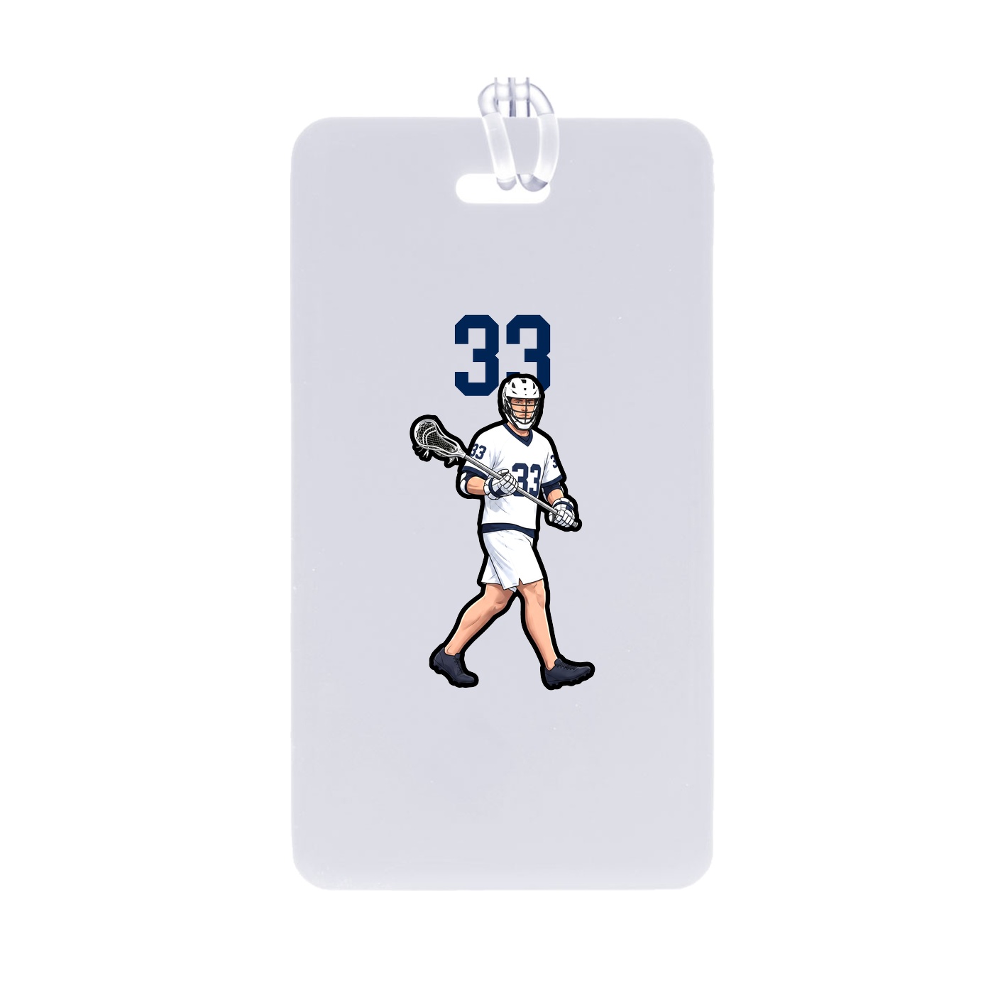 Bag Tag — Number Top in Classic