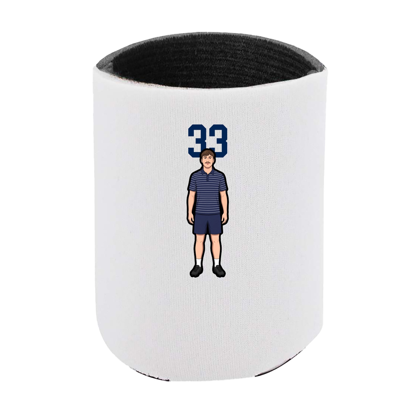 Can Holder — Number Top in White
