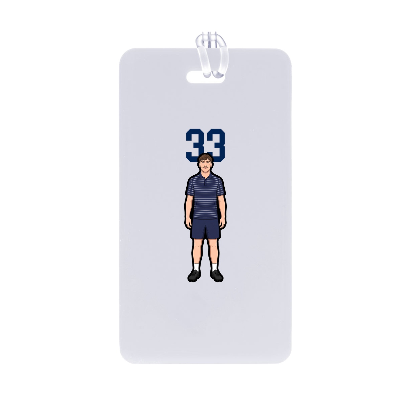 Bag Tag — Number Top in Classic