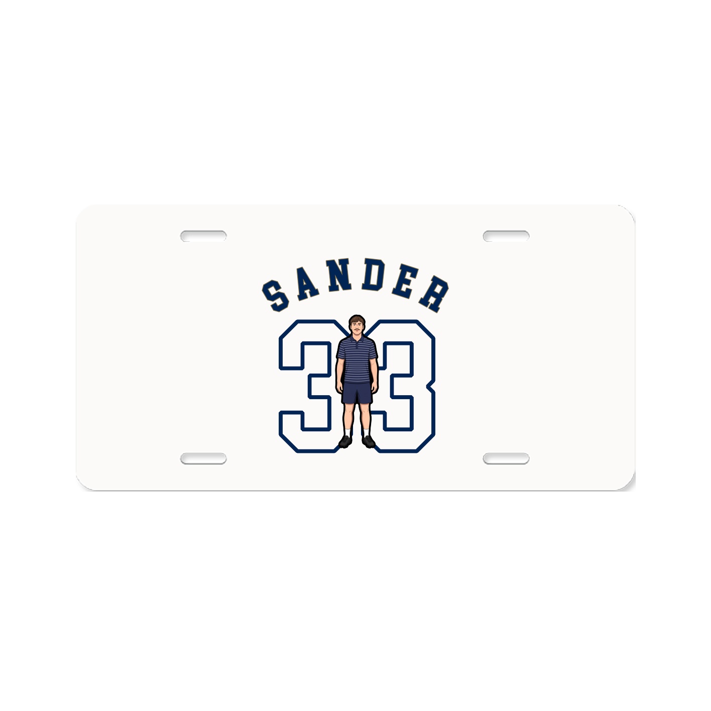 License Plate — Shirsey Arch in Classic
