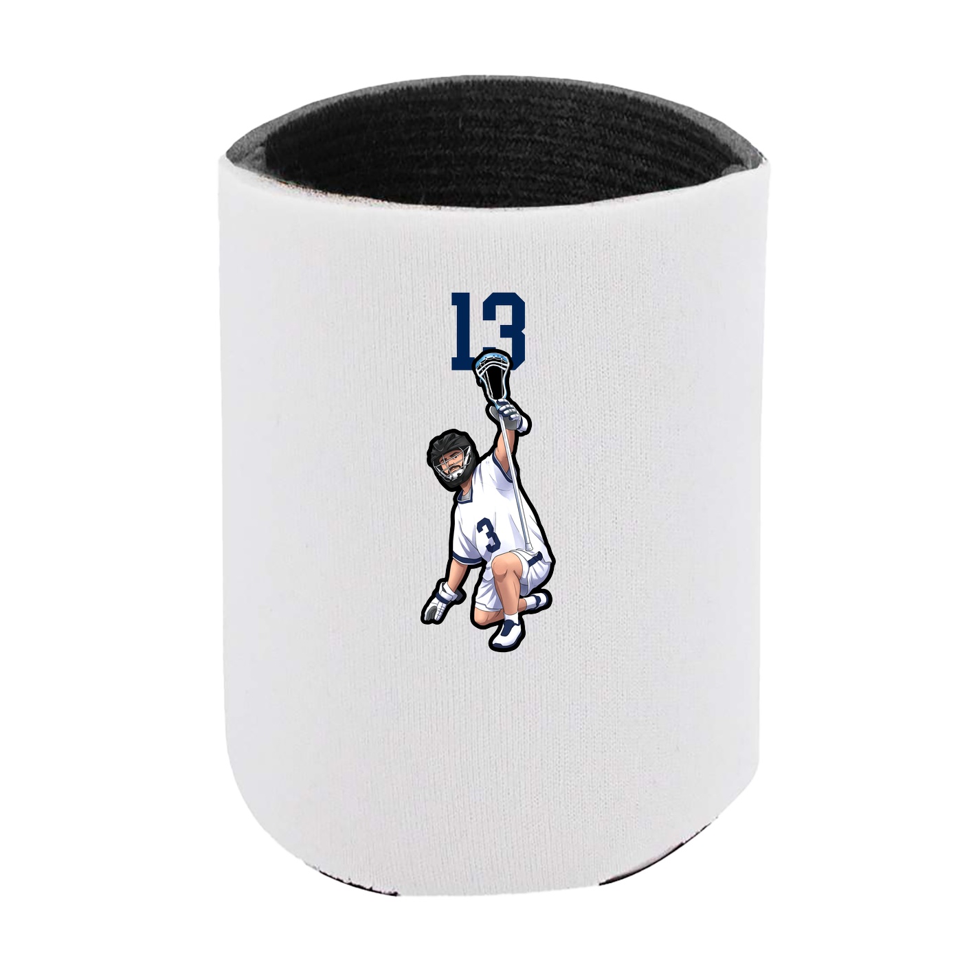Can Holder — Number Top in White